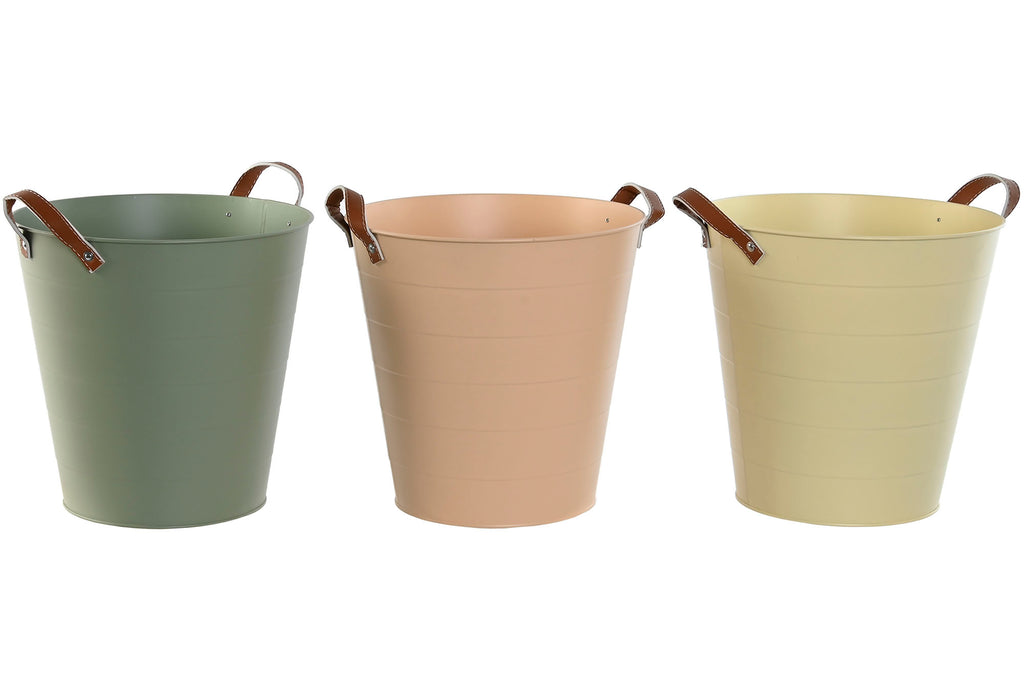 MACETERO METAL PU 30X30X30 3 SURT. - Imagen 2