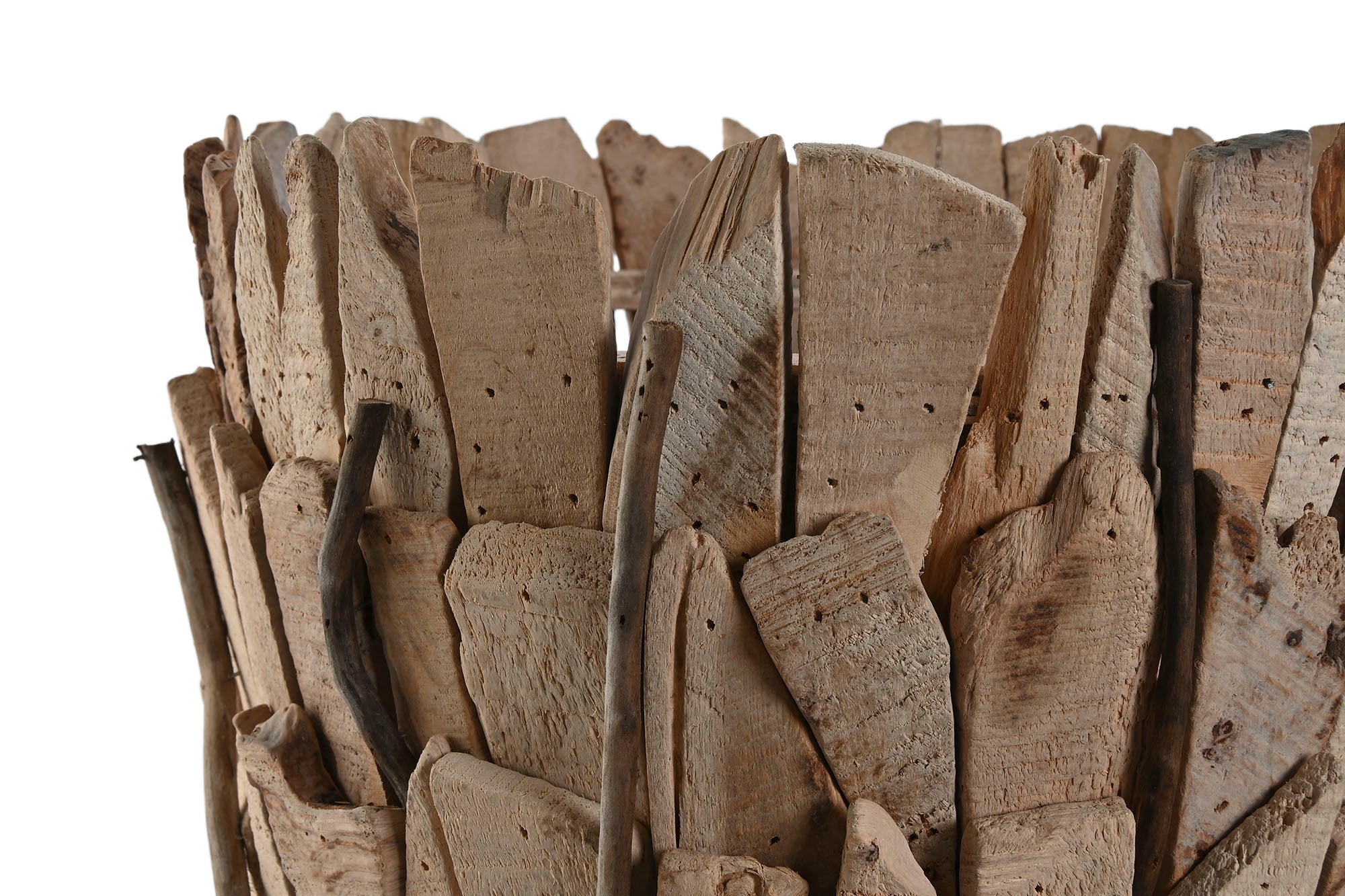 MACETERO SET 2 PAULOWNIA 35X35X45 MADERITAS - Imagen 3