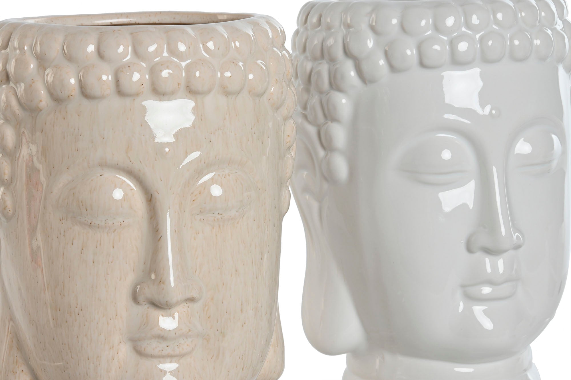 MACETERO CERAMICA 15X15X25 CARA BUDA 2 SURT. - Imagen 1