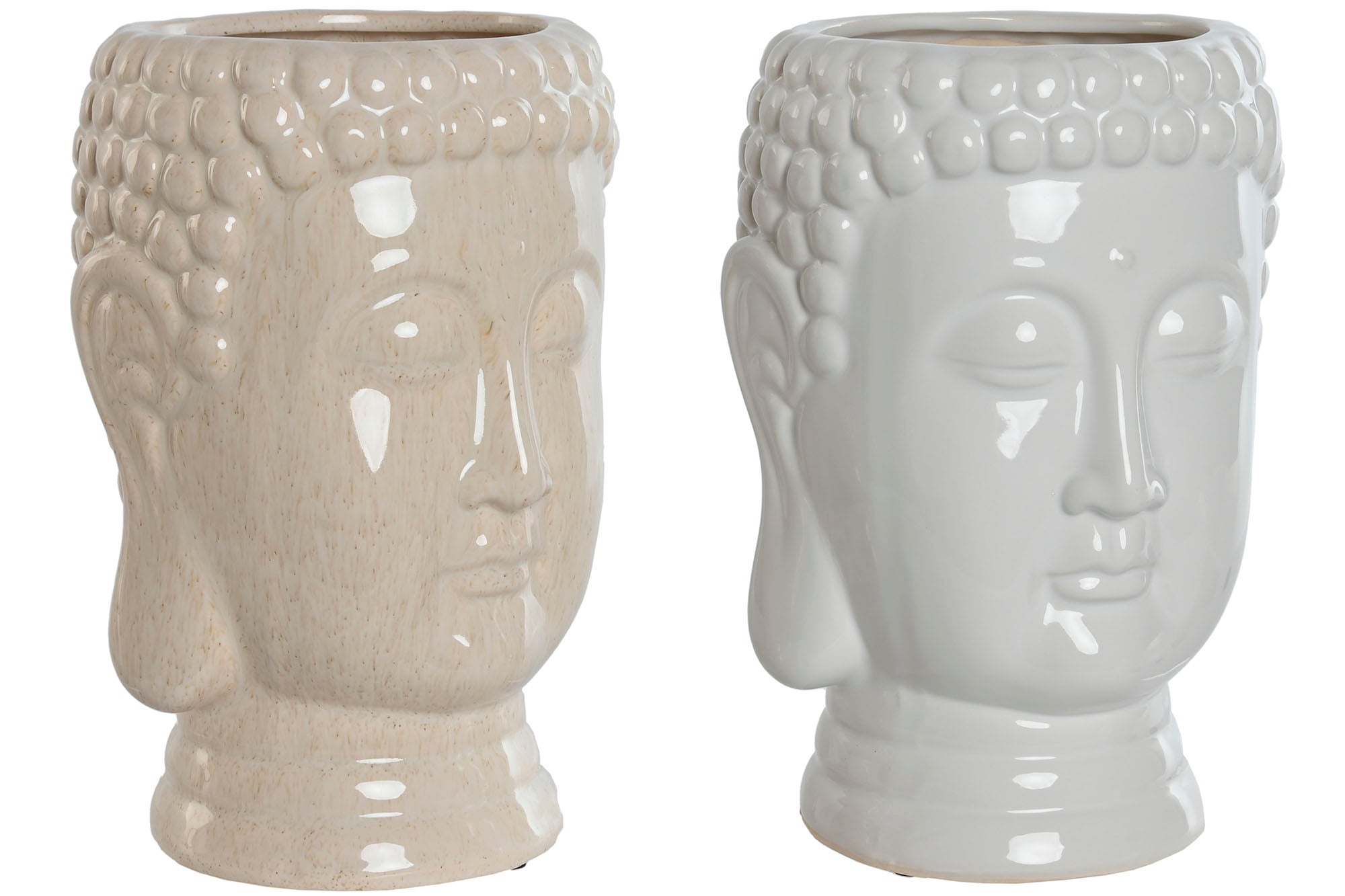 MACETERO CERAMICA 15X15X25 CARA BUDA 2 SURT. - Imagen 3