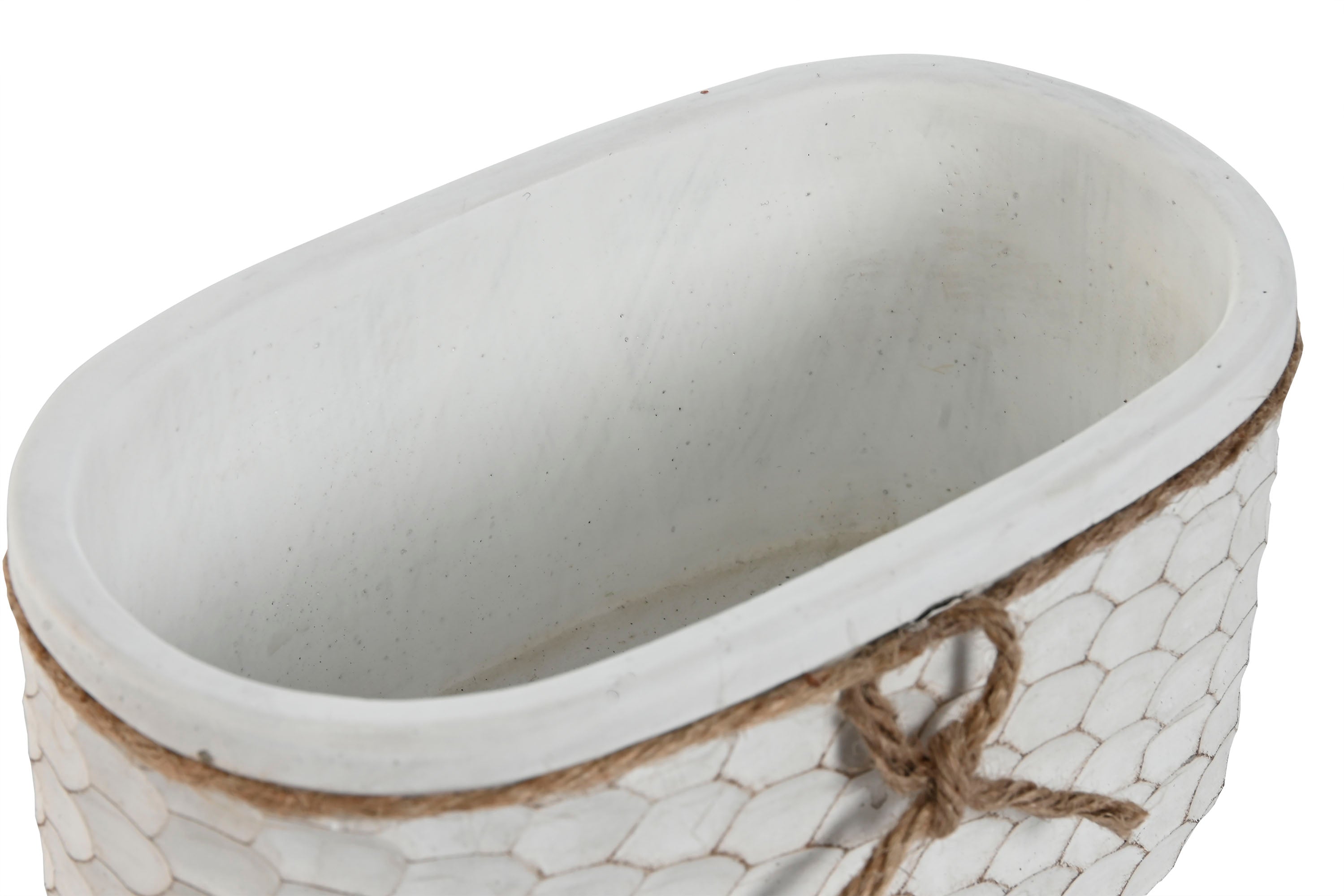 MACETERO SET 2 CEMENTO 23X13X11 PANEL ABEJA 2 SURT - Imagen 4