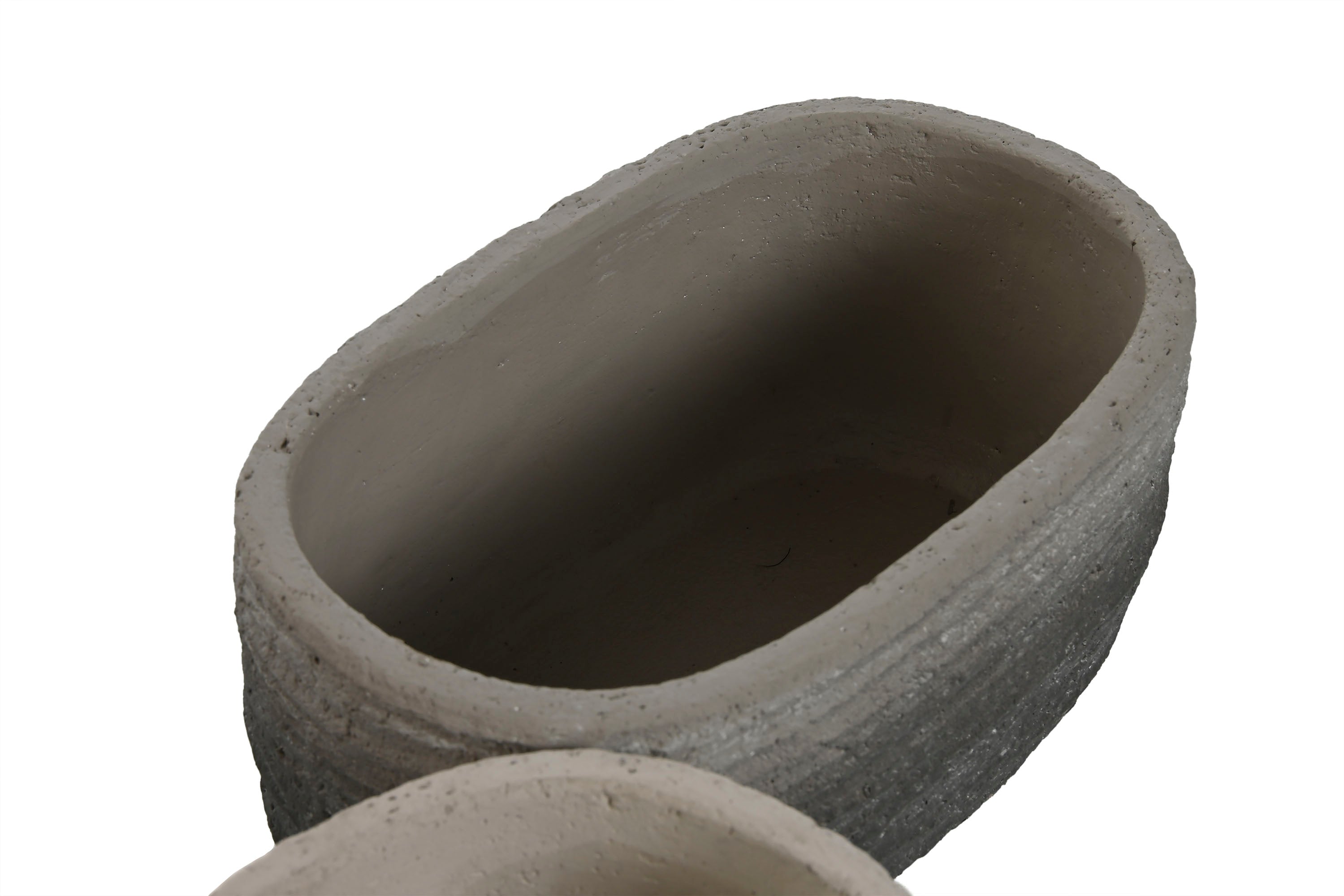 MACETERO SET 2 CEMENTO 24X14X11 DIFUMINADO 2 SURT. - Imagen 3