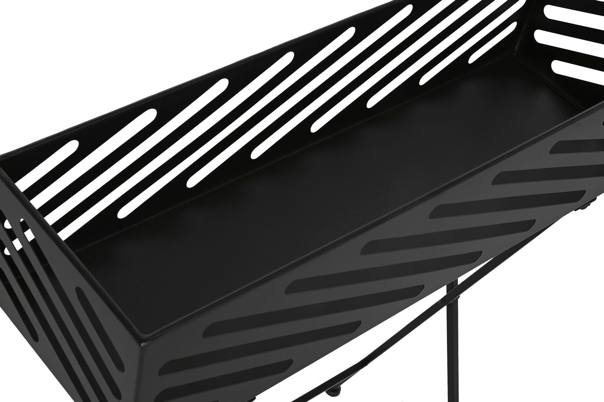 MACETERO METAL 65X20X71 NEGRO - Imagen 4