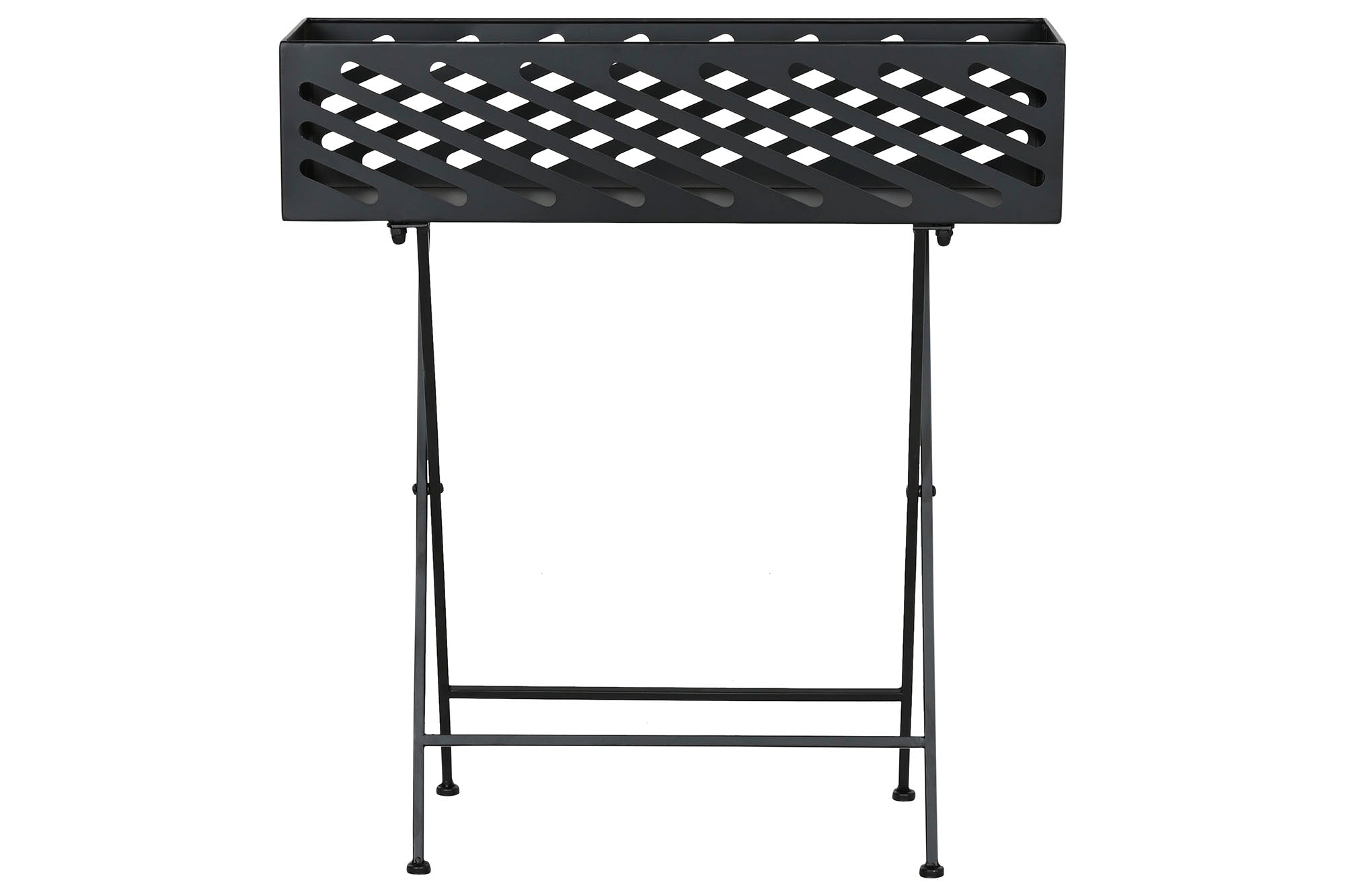 MACETERO METAL 65X20X71 NEGRO - Imagen 3