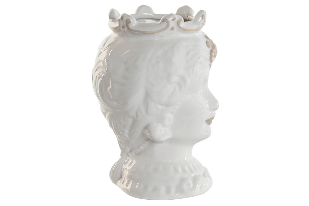 MACETERO PORCELANA 10X10X14,5 CABEZA SICILIANA 2 S - Imagen 3