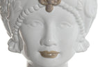 MACETERO PORCELANA 15X15X26,5 CABEZA SICILIANA 2 S - Imagen 2