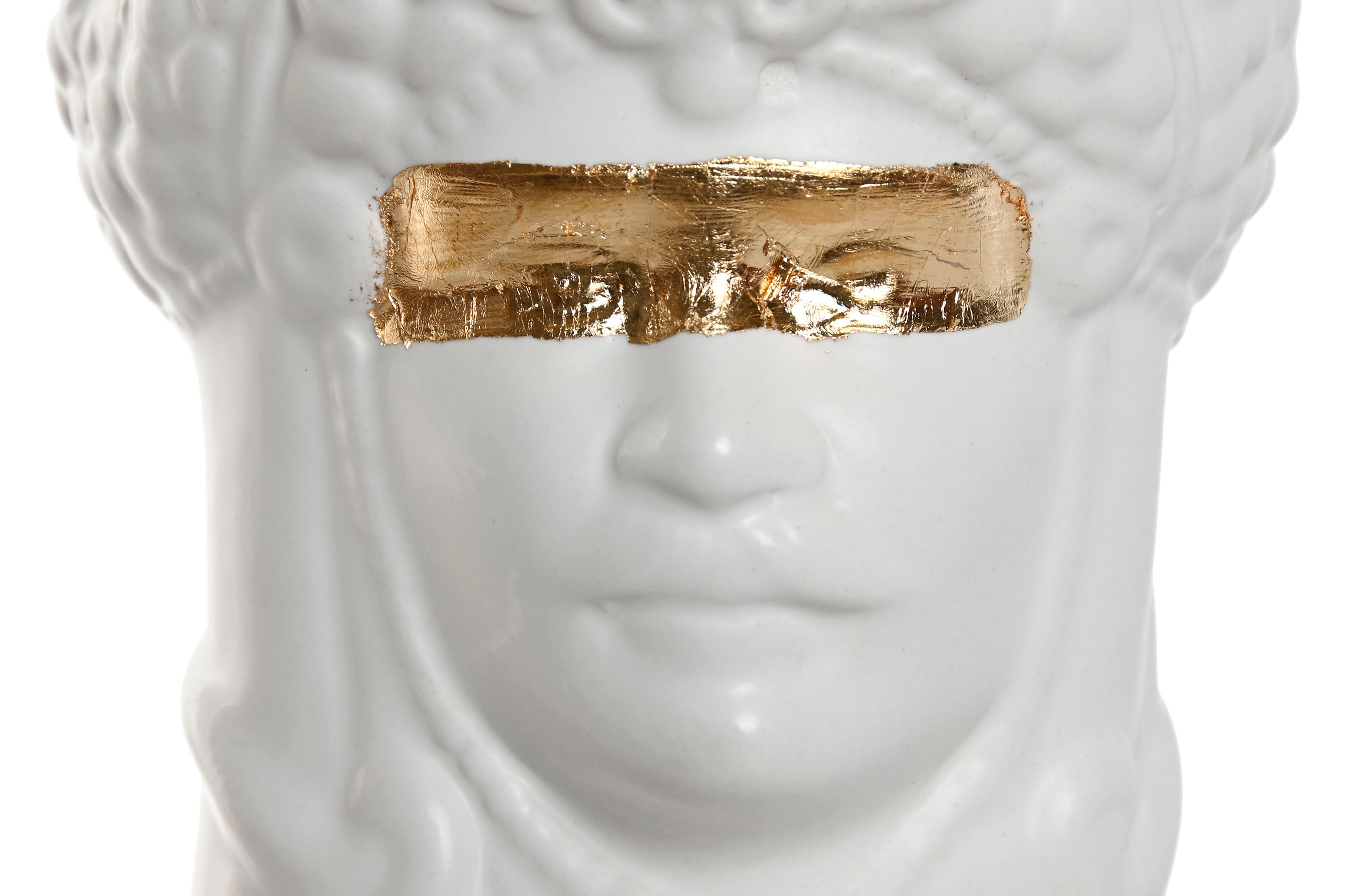 MACETERO PORCELANA 10X10X14 CABEZA SICILIANA 2 SUR - Imagen 3