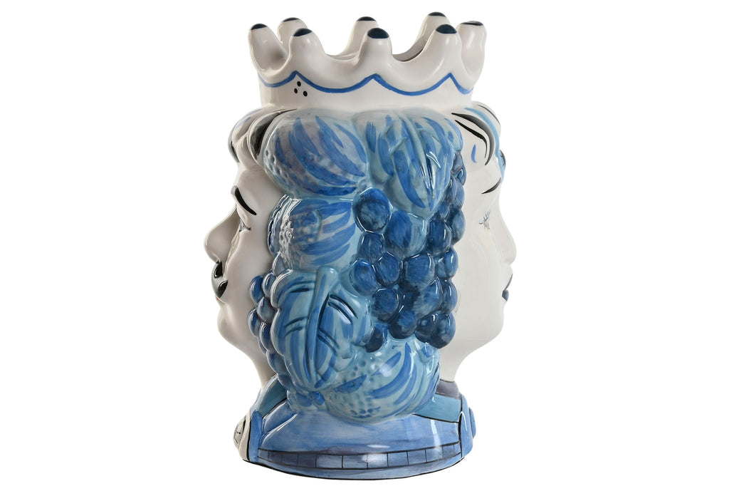 MACETERO PORCELANA 15X15X26 2 EN 1 BLANCO - Imagen 2