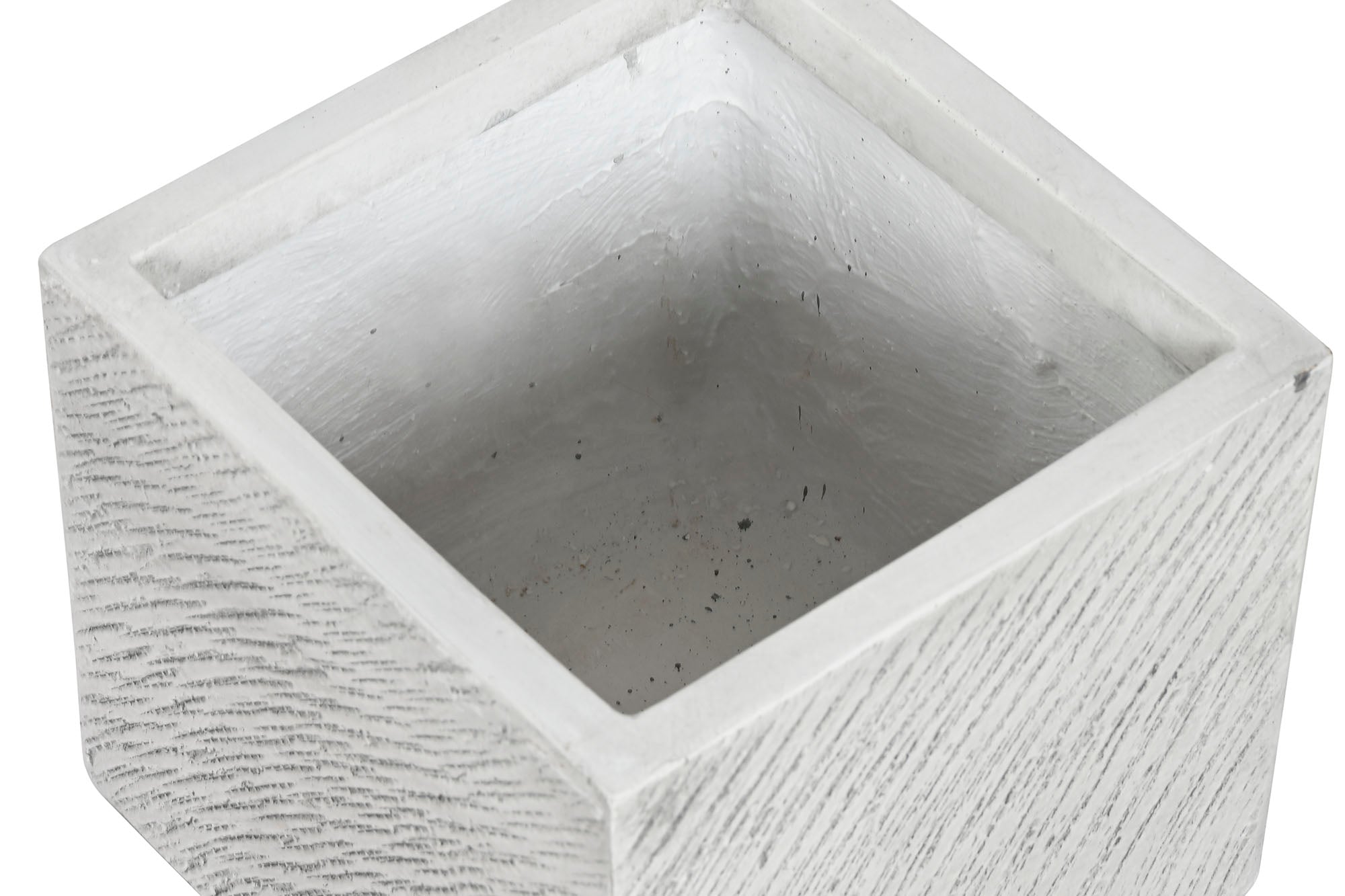 MACETERO SET 4 MAGNESIA 37X37X31,5 -20 ê GRIS - Imagen 3