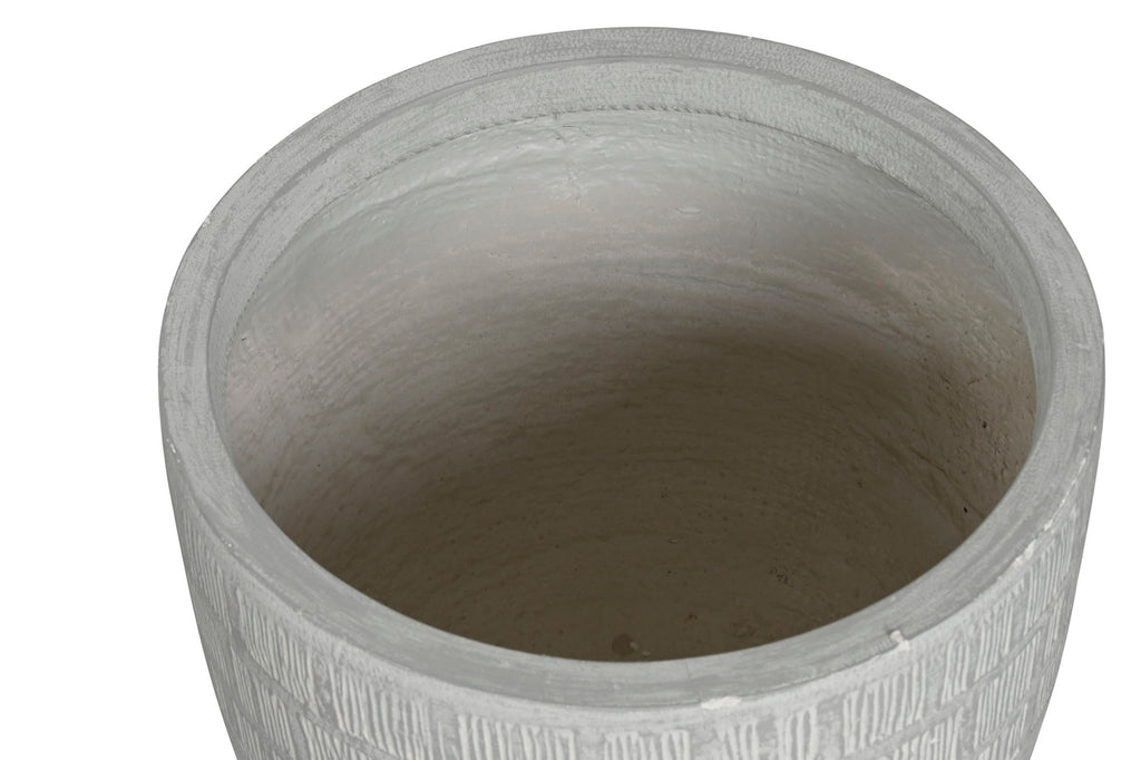 MACETERO SET 4 MAGNESIA 44X44X43 -20ê GRIS - Imagen 4