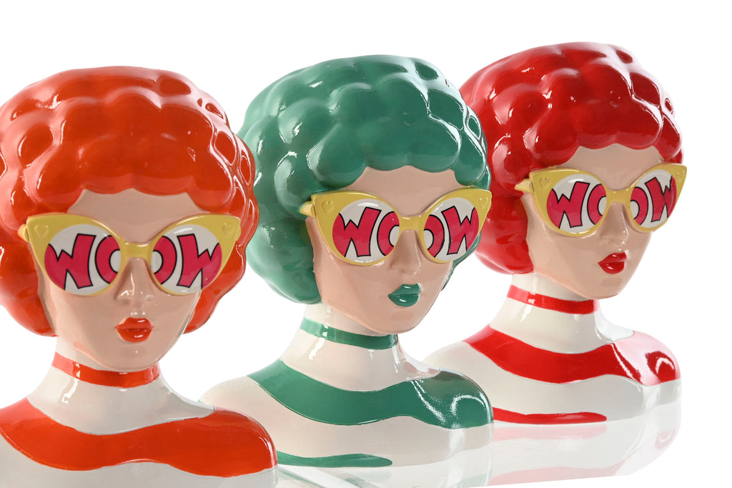 MACETERO RESINA 13,5X11X16 3 SURT. - Imagen 1