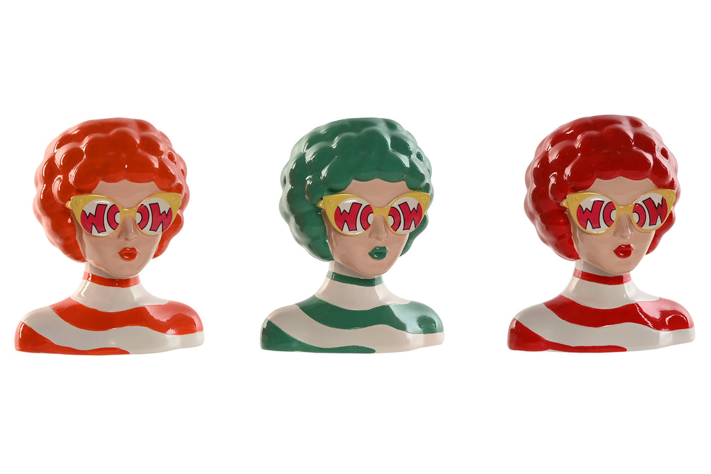 MACETERO RESINA 13,5X11X16 3 SURT. - Imagen 2