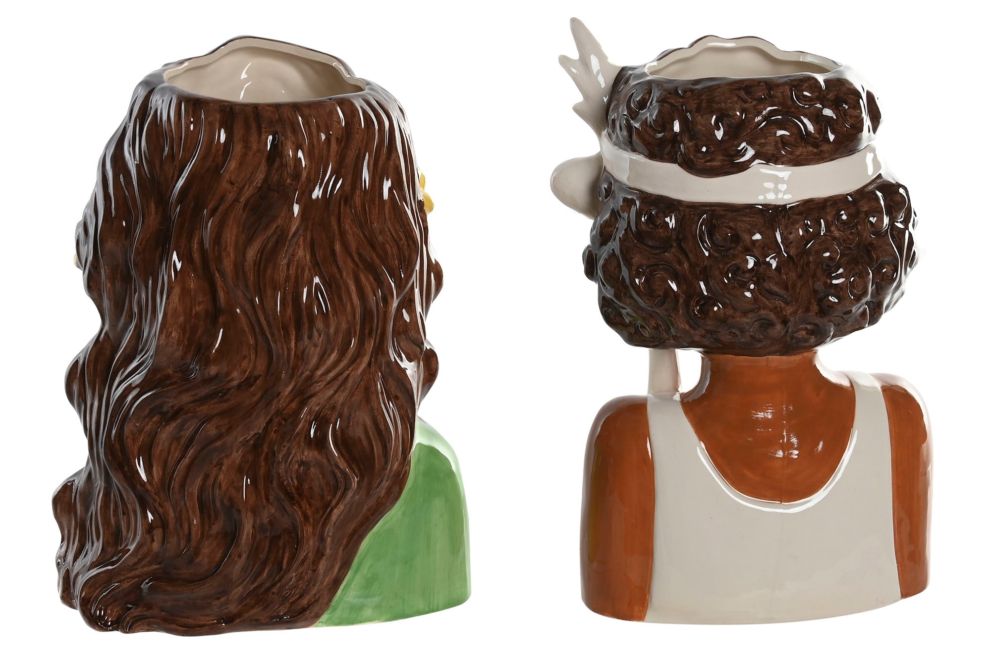 MACETERO CERAMICA 25X18X33,5 CHICA 2 SURT. - Imagen 2