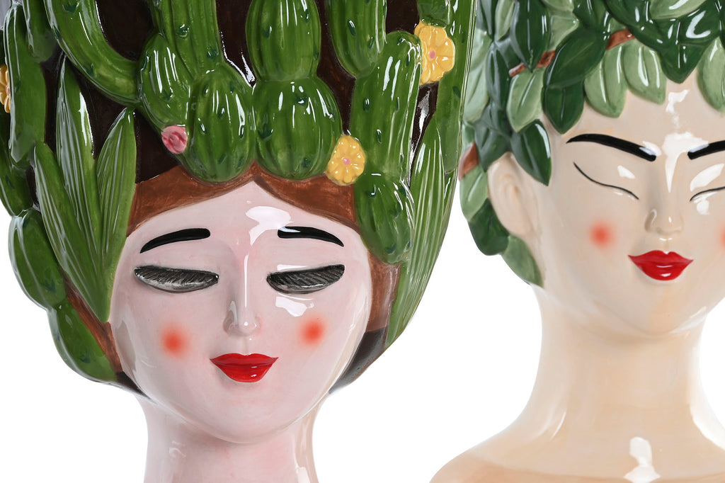 MACETERO CERAMICA 19X18X29 CHICA 2 SURT. - Imagen 3