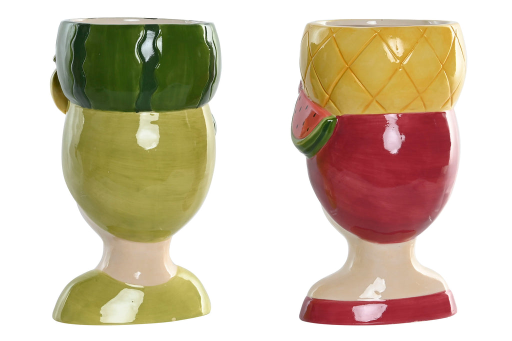 MACETERO CERAMICA 13X13X23 CHICA 2 SURT. - Imagen 1