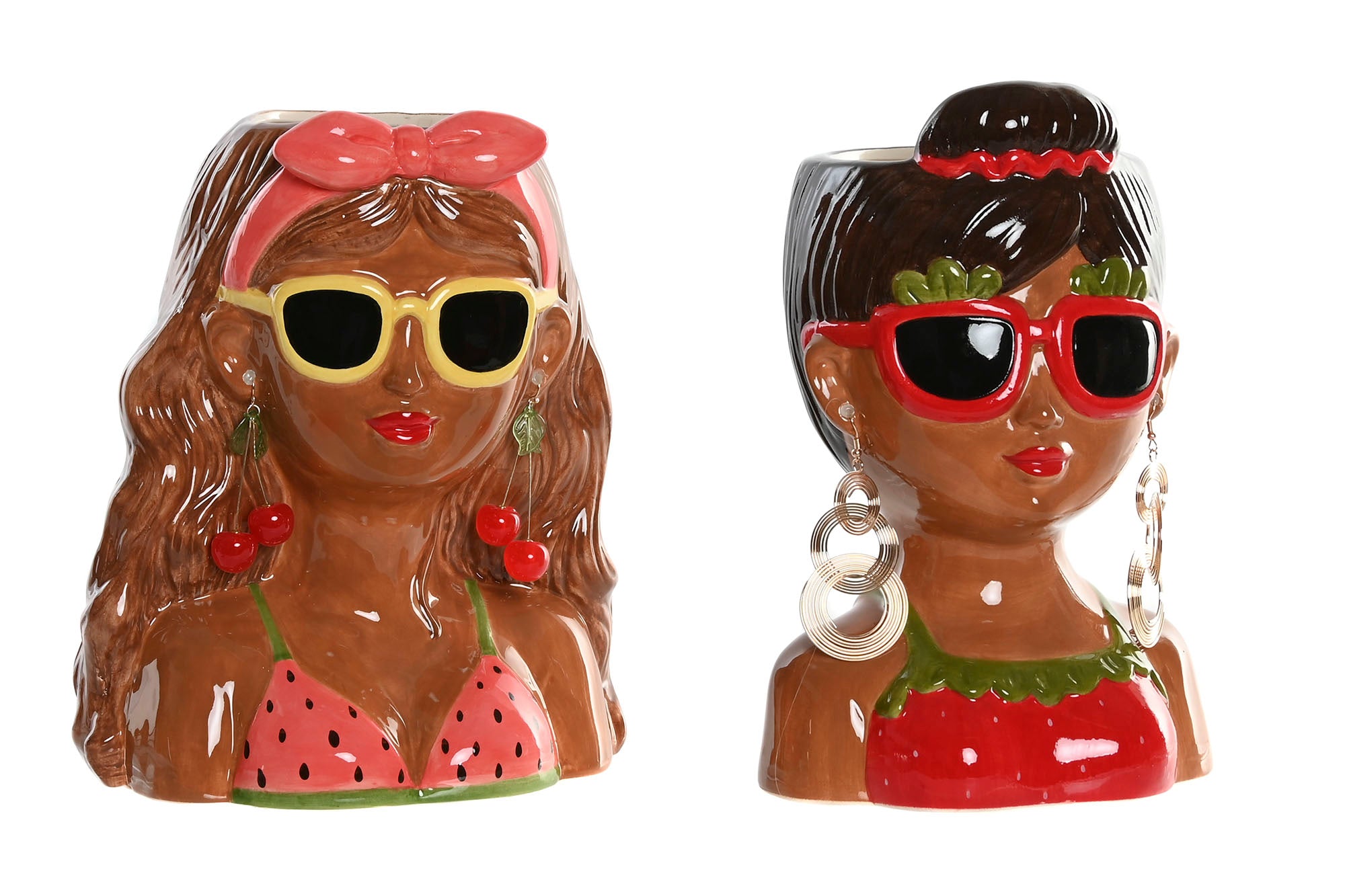 MACETERO CERAMICA 22X14X25 CHICA 2 SURT. - Imagen 3