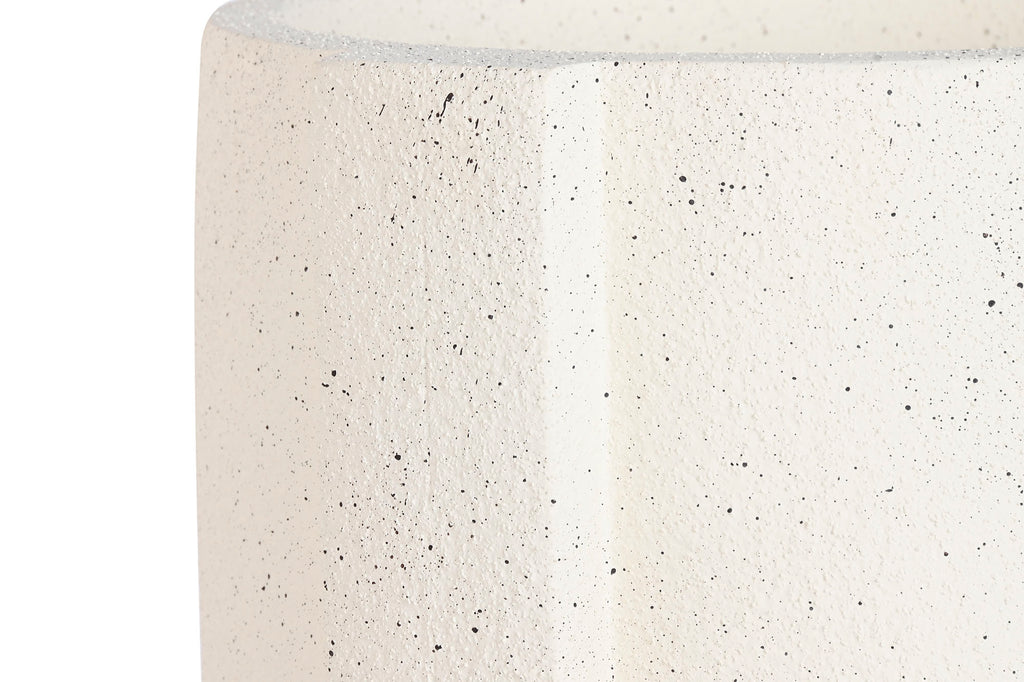 MACETERO MAGNESIA 42X42X101 RUGOSO CRUDO - Imagen 2