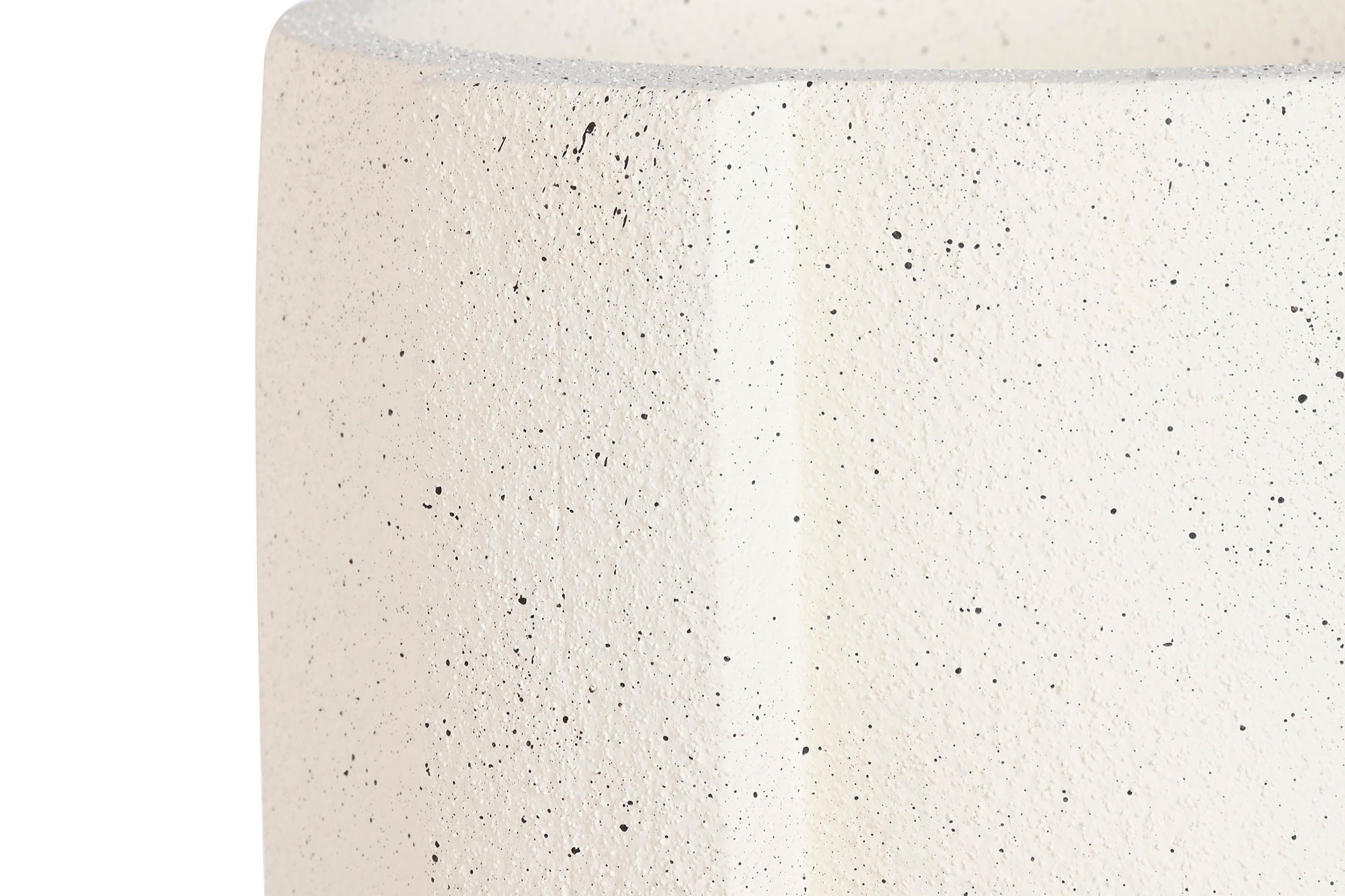 MACETERO MAGNESIA 42X42X101 RUGOSO CRUDO - Imagen 2