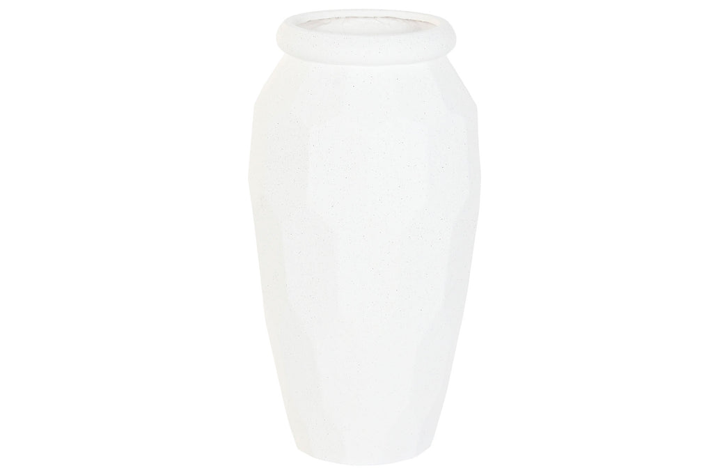 MACETERO MAGNESIA 47X47X61 RUGOSO BLANCO ROTO - Imagen 3