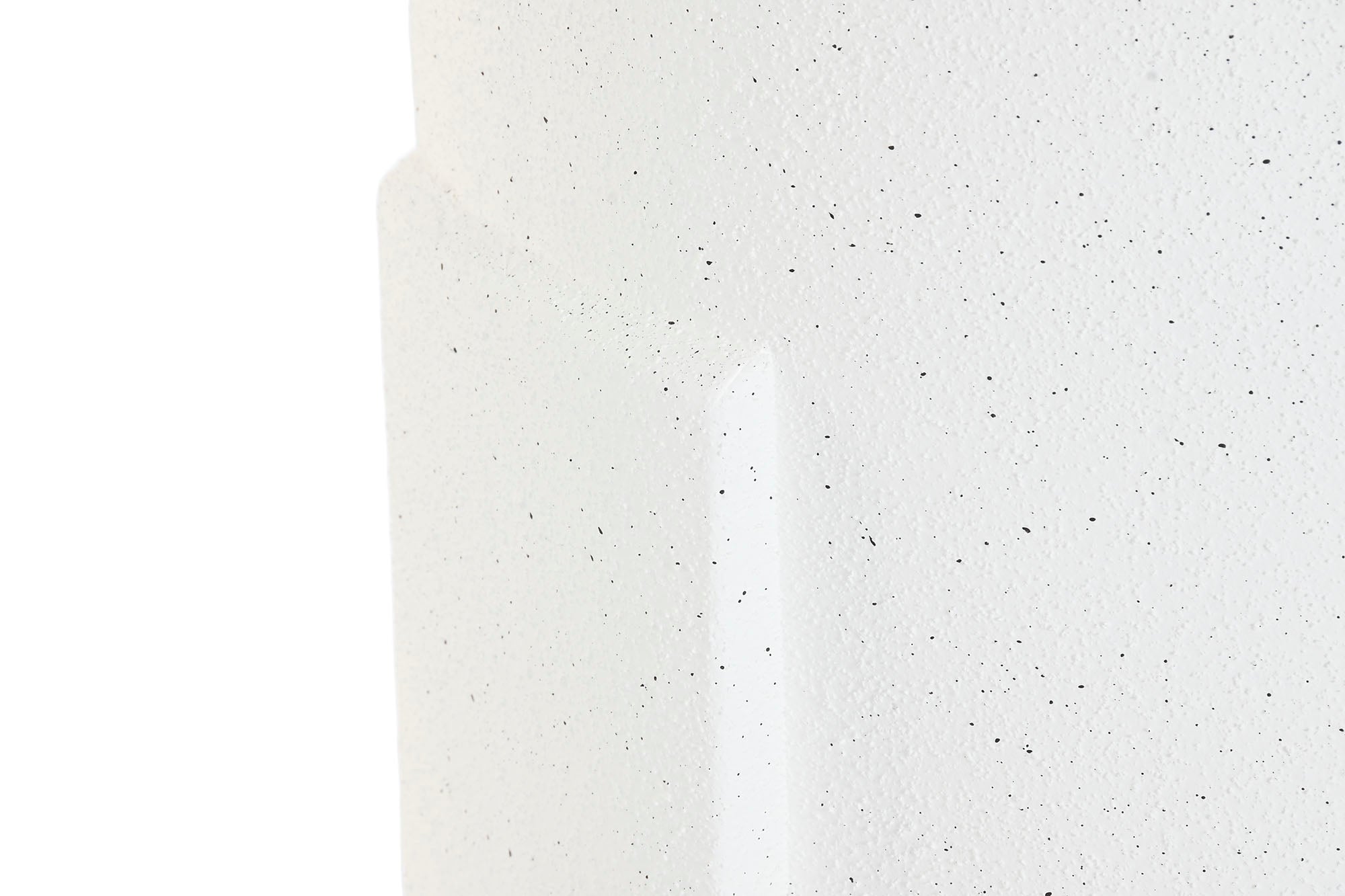 MACETERO MAGNESIA 38X38X91 RUGOSO BLANCO ROTO - Imagen 1