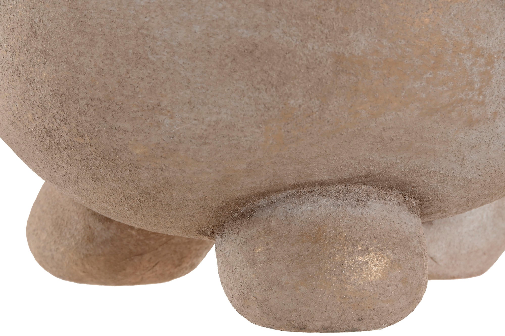 MACETERO CERAMICA 24X24X35 MARRON CLARO - Imagen 2