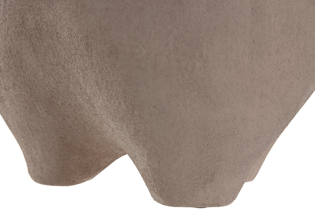 MACETERO CERAMICA 23X23X30 MARRON CLARO - Imagen 2