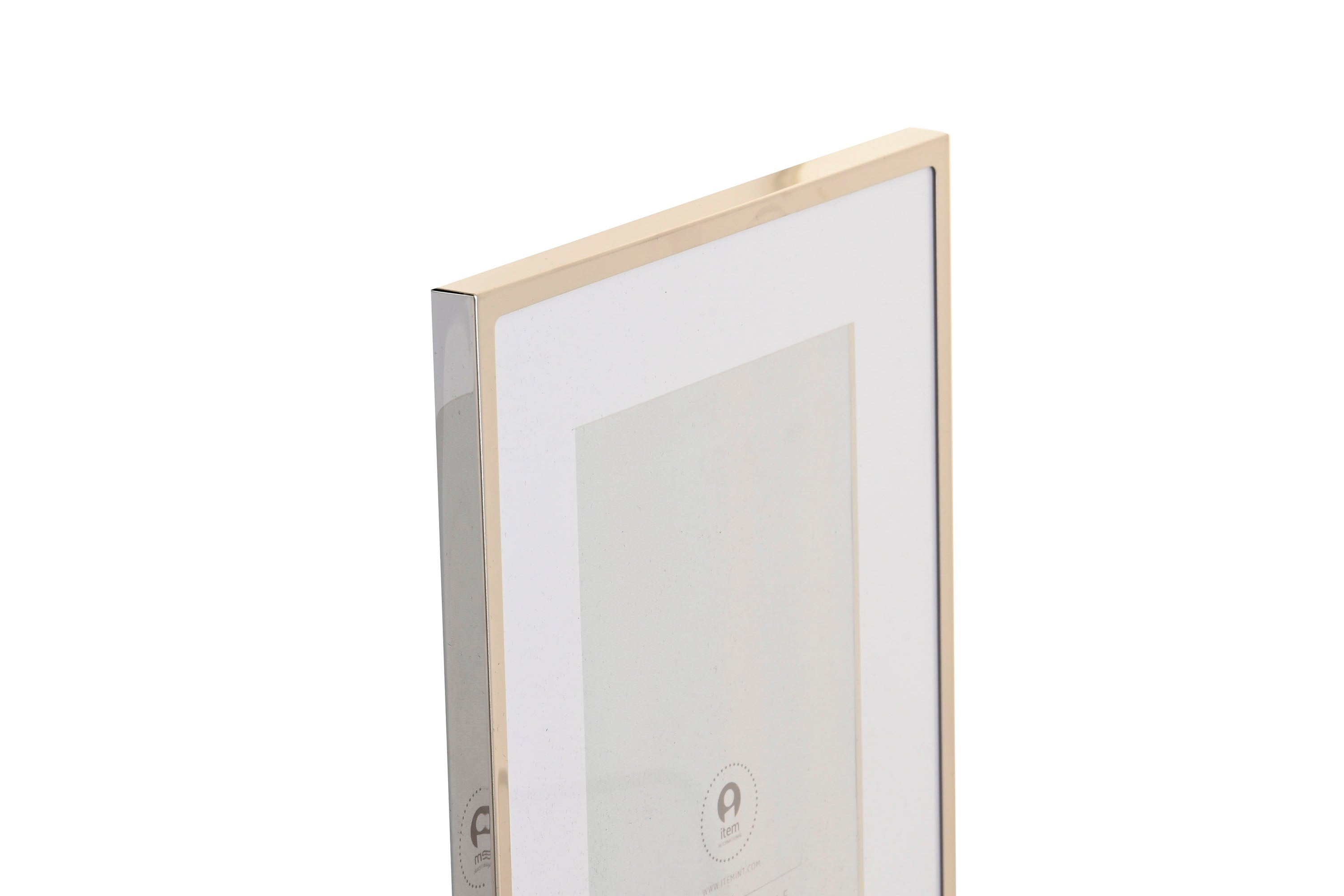 MARCO FOTO 10X15 ACERO CRISTAL 15,5X1X20,5 - Imagen 1