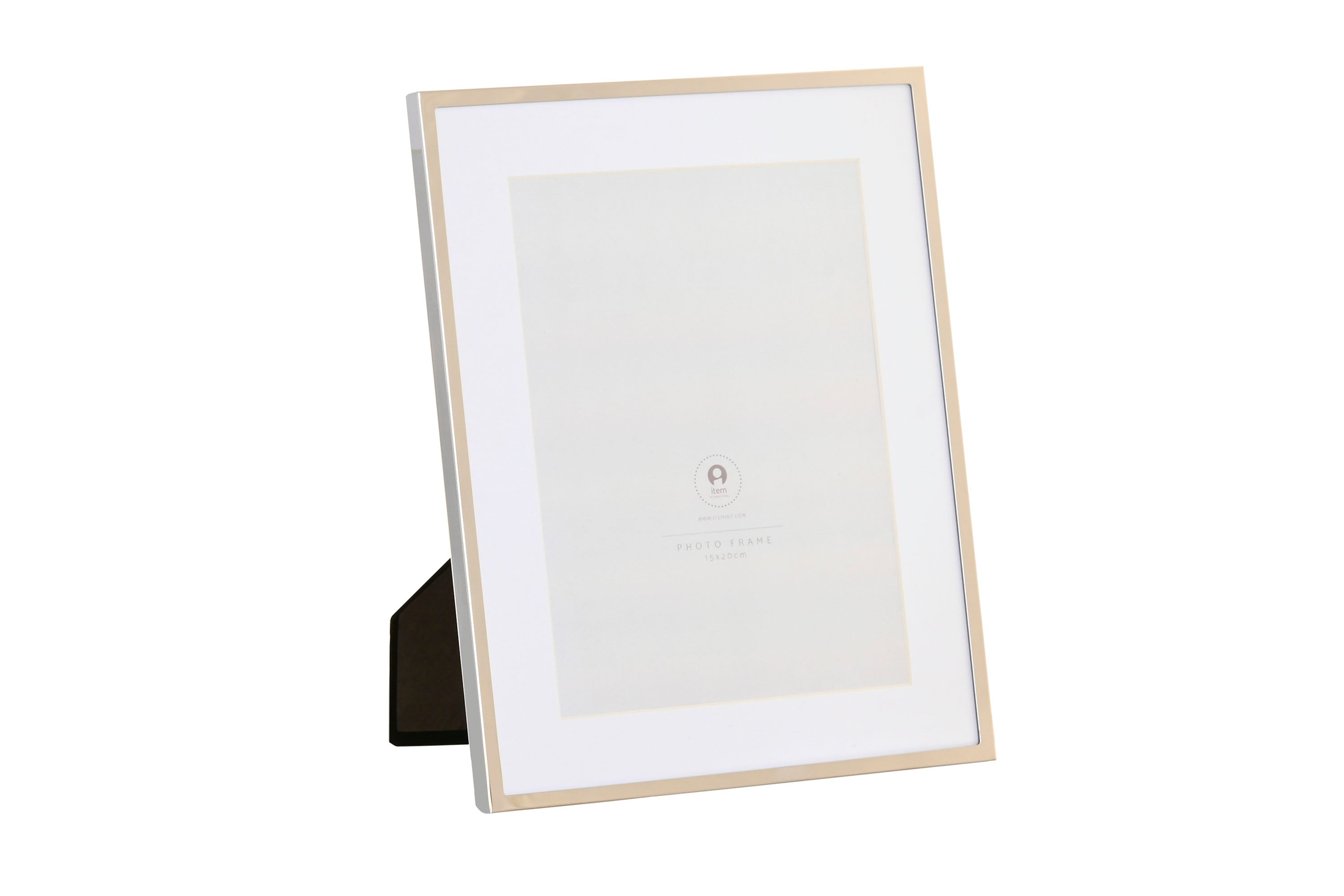 MARCO FOTO 15X20 ACERO CRISTAL 20,4X1X25,4 - Imagen 2