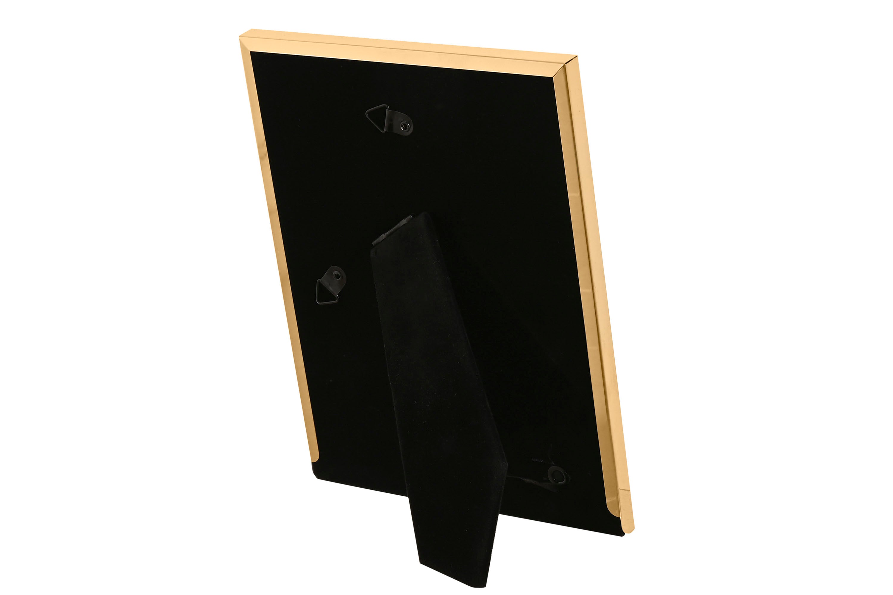 MARCO FOTO 10X15 ACERO CRISTAL 15,4X1X20,4 DORADO - Imagen 2