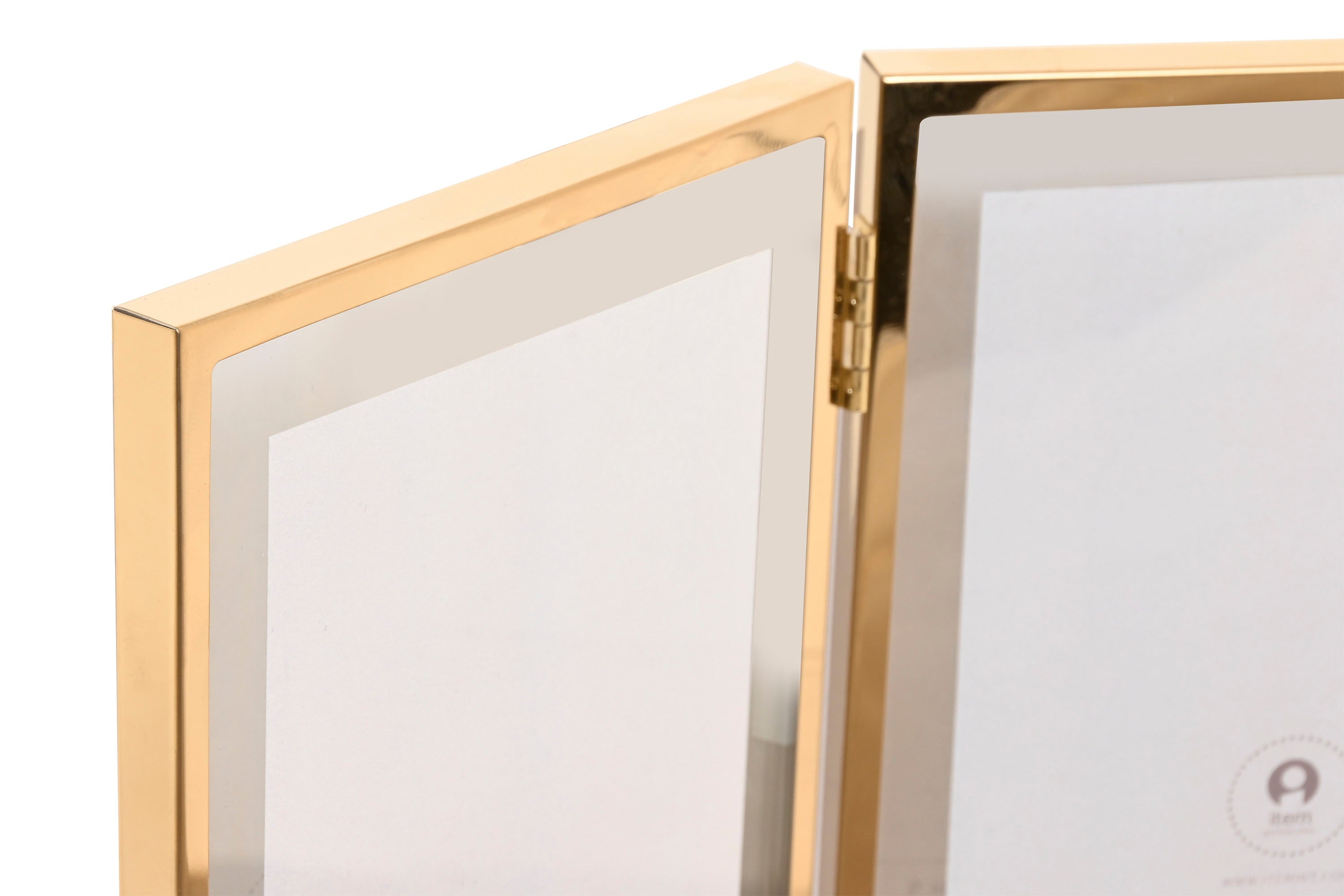 MARCO FOTO 13X18 SET 2 INOX CRISTAL 27X1,8X18,4 - Imagen 1