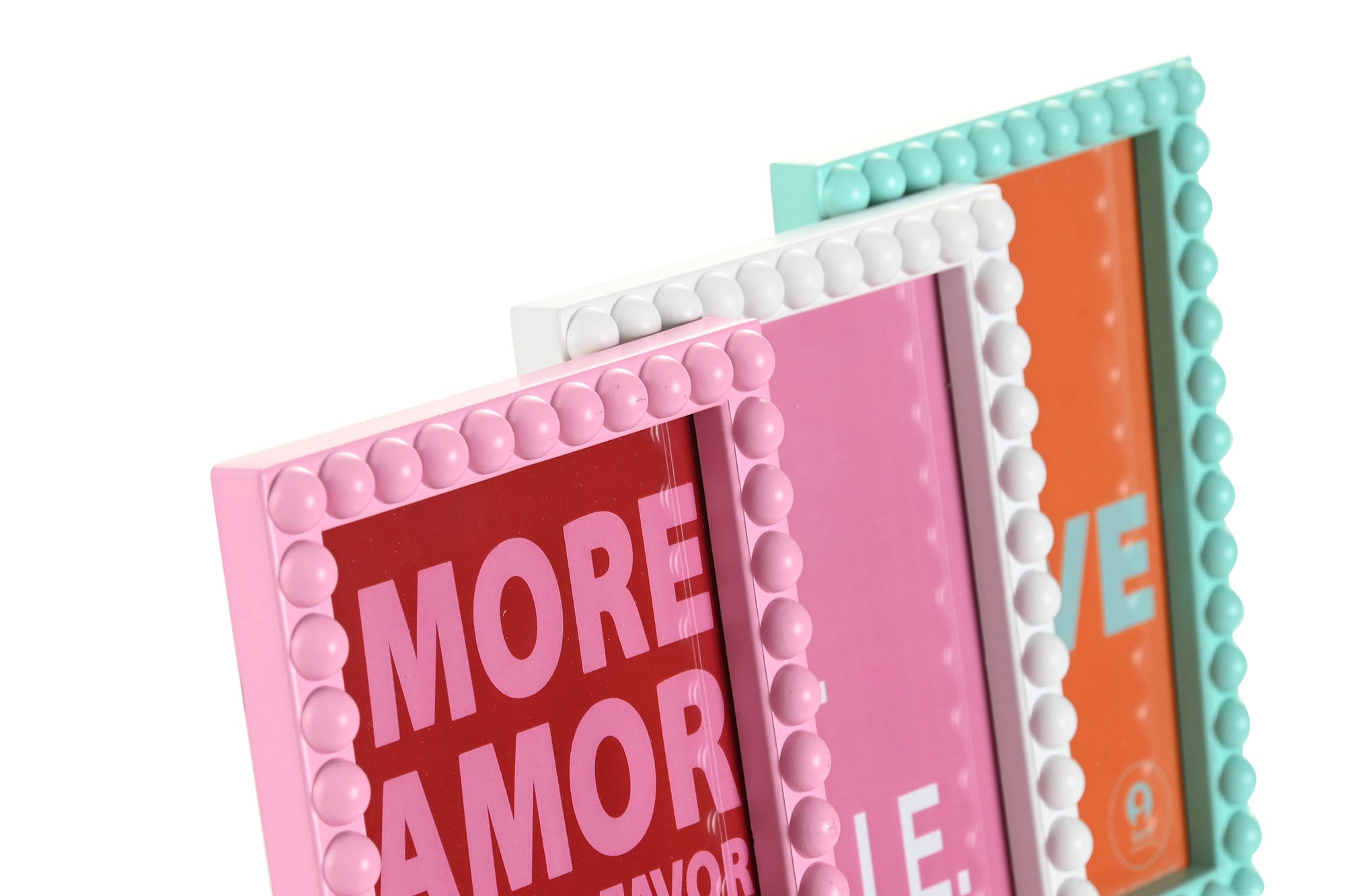 MARCO FOTO 10X15 PP 12X1,5X16,4 BOLITAS 3 SURT. - Imagen 1