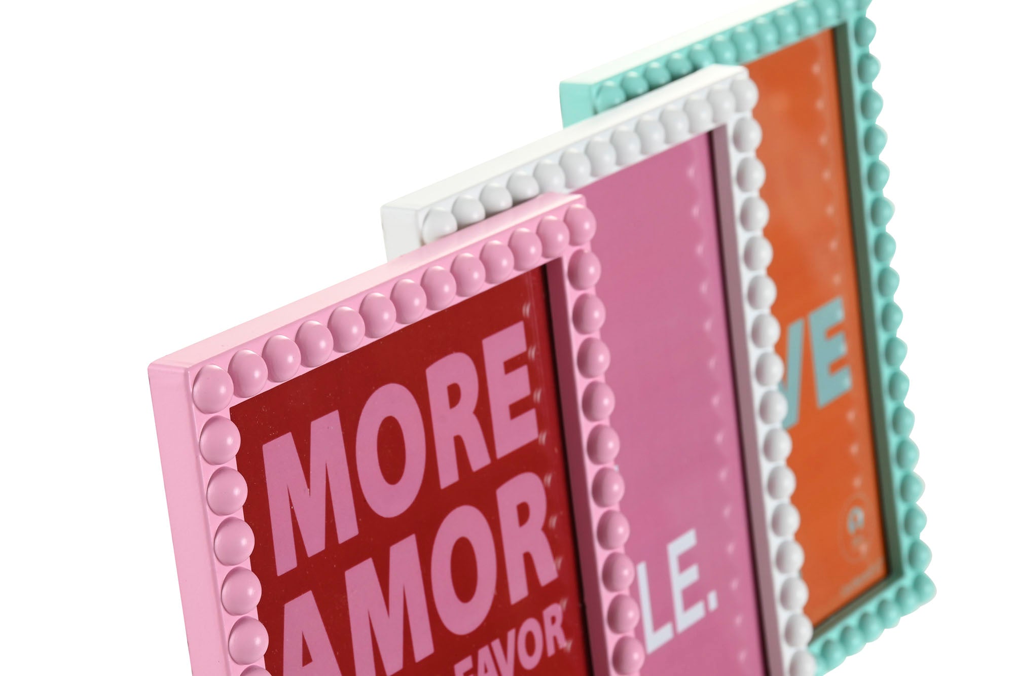 MARCO FOTO 13X18 PP 14,4X1,5X19,4 BOLITAS 3 SURT. - Imagen 2