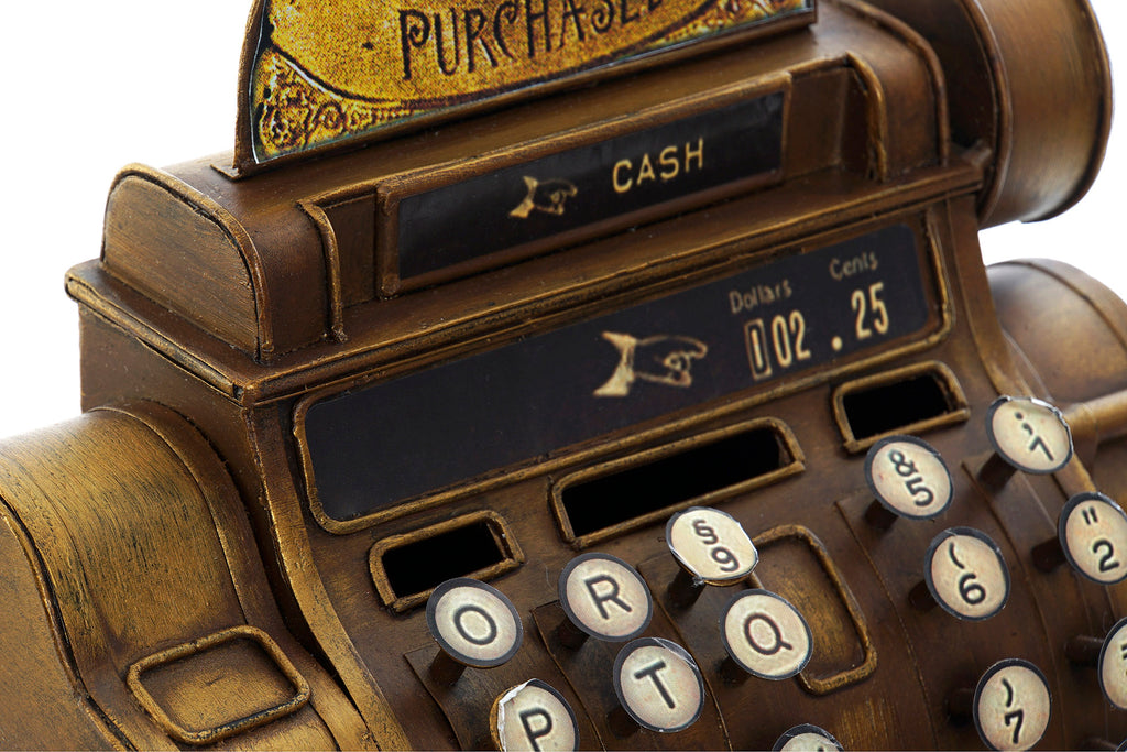 FIGURA METAL 23X14X23 REGISTRADORA - Imagen 2