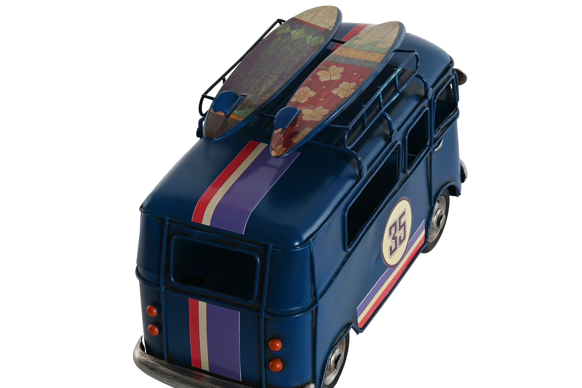 VEHICULO DECORACION METAL 27X10X16 3 SURT. - Imagen 1