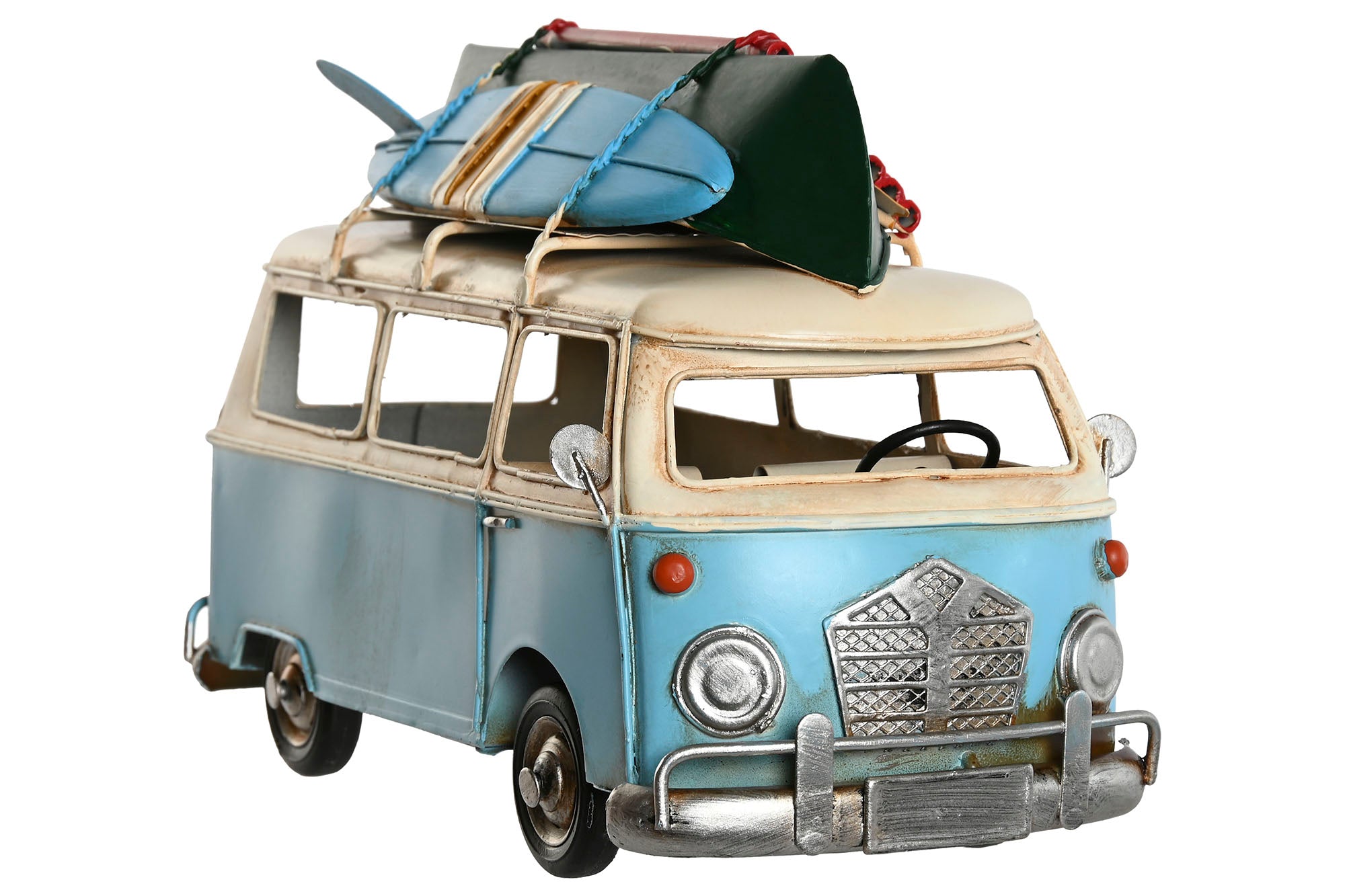 VEHICULO DECORACION METAL 28X13,5X17,5 3 SURT. - Imagen 2