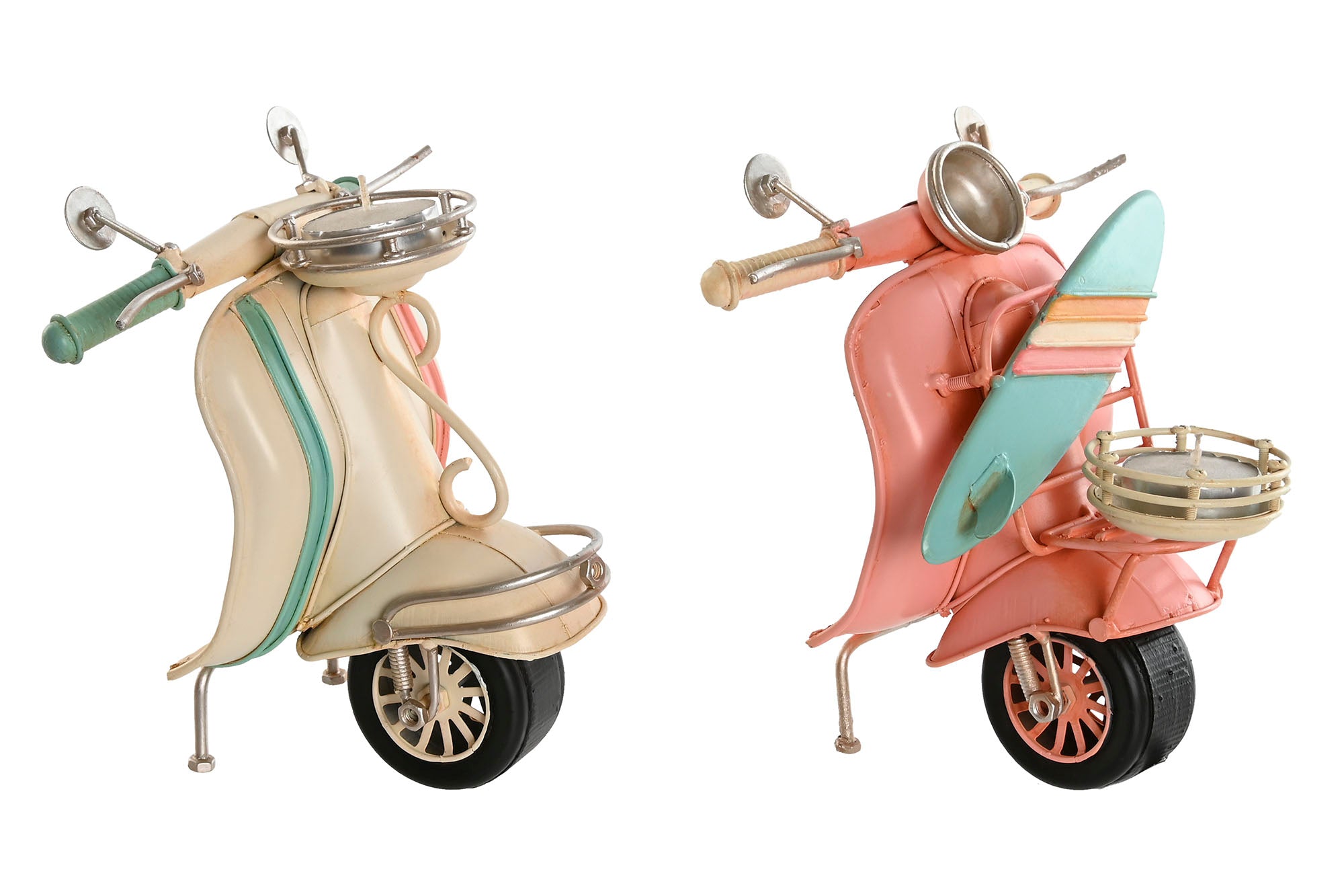 VEHICULO DECORACION METAL 16X18X11 2 SURT. - Imagen 4