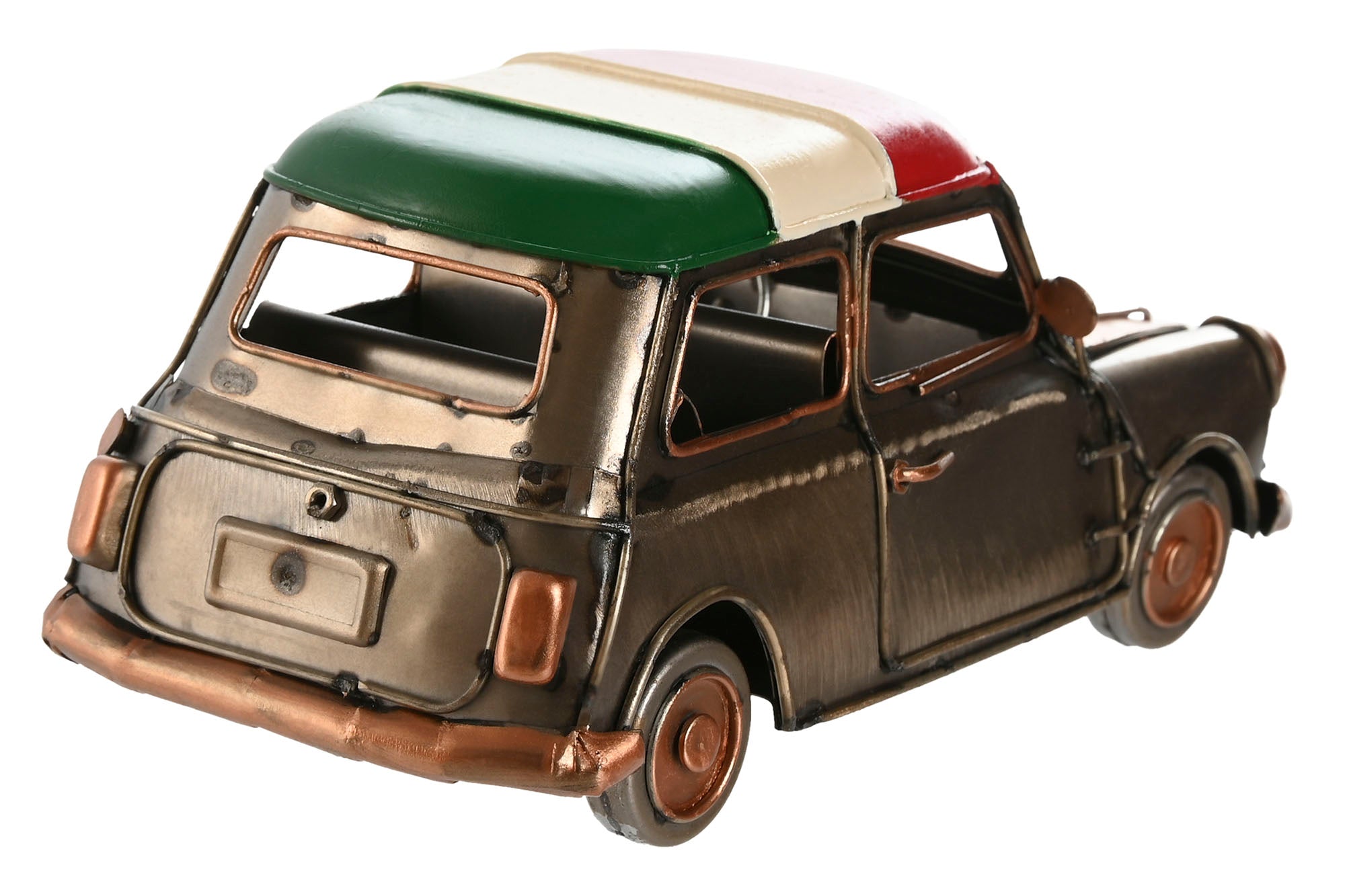 VEHICULO DECORACION METAL 17X9X8 COCHE 3 SURT. - Imagen 3