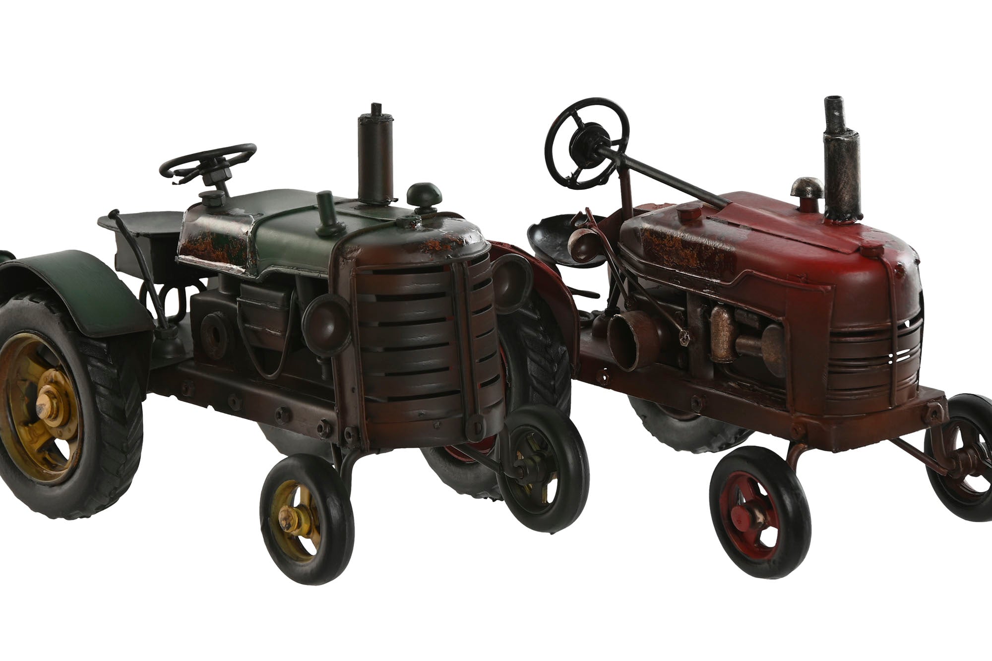 VEHICULO DECORACION METAL 17X10X11 2 SURT. - Imagen 2