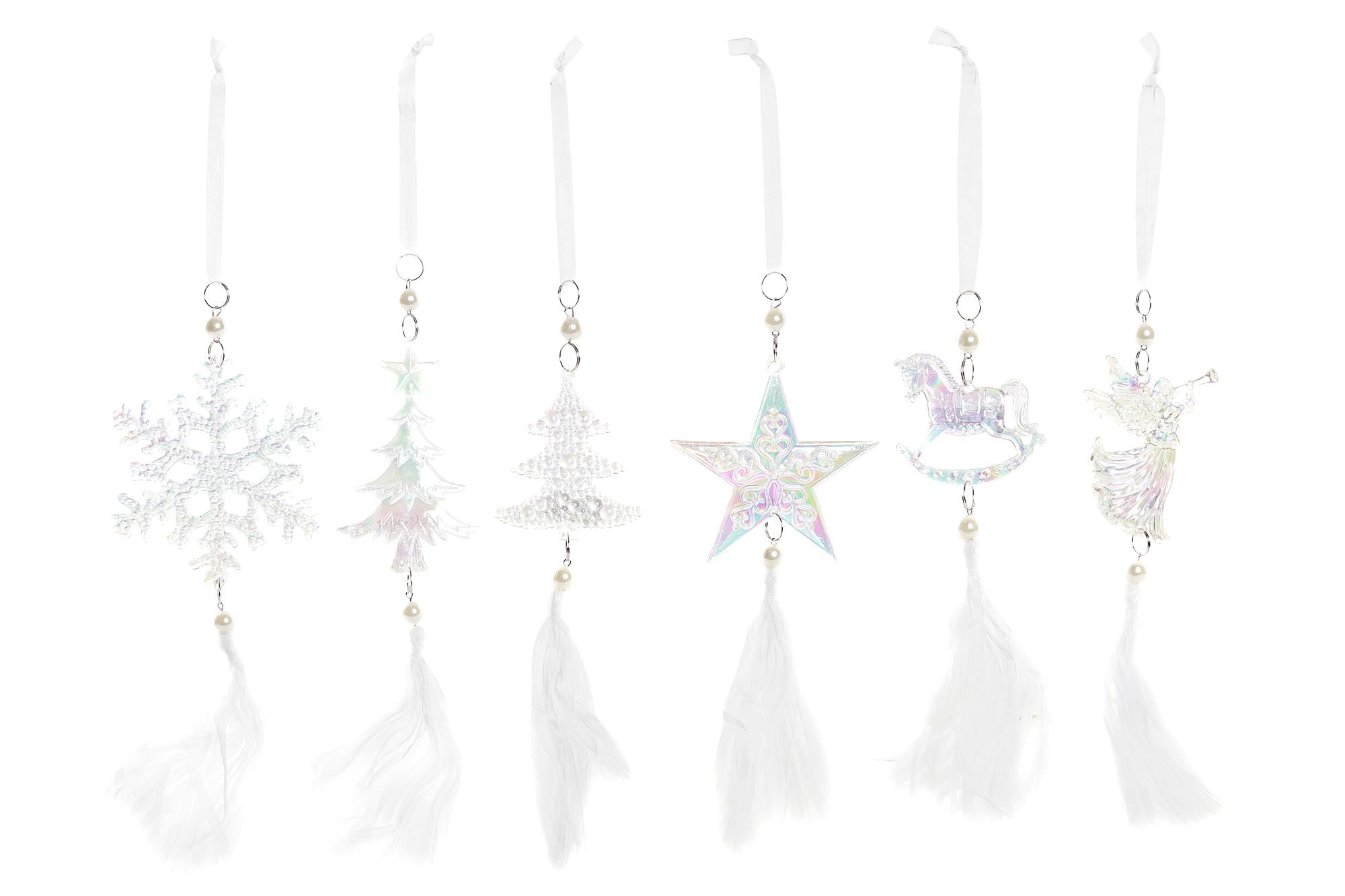 DECORACION COLGANTE ACRILICO 9X1X26 6 SURT. - Imagen 1