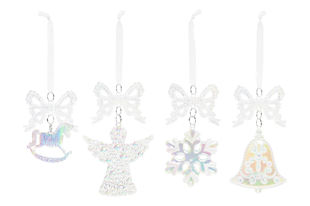 DECORACION COLGANTE ACRILICO 7,5X2X12 4 SURT. - Imagen 1