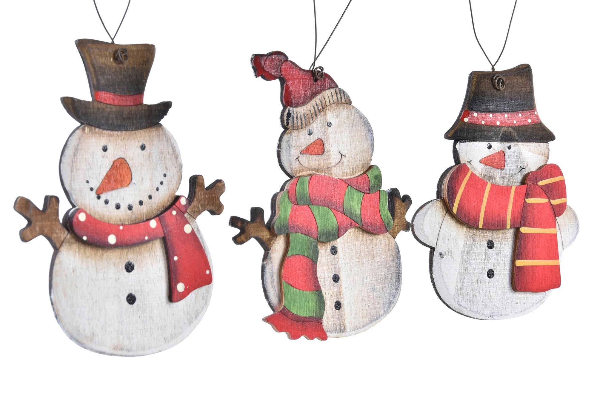 DECORACION COLGANTE MADERA 30X12X63 6 SURT. - Imagen 3