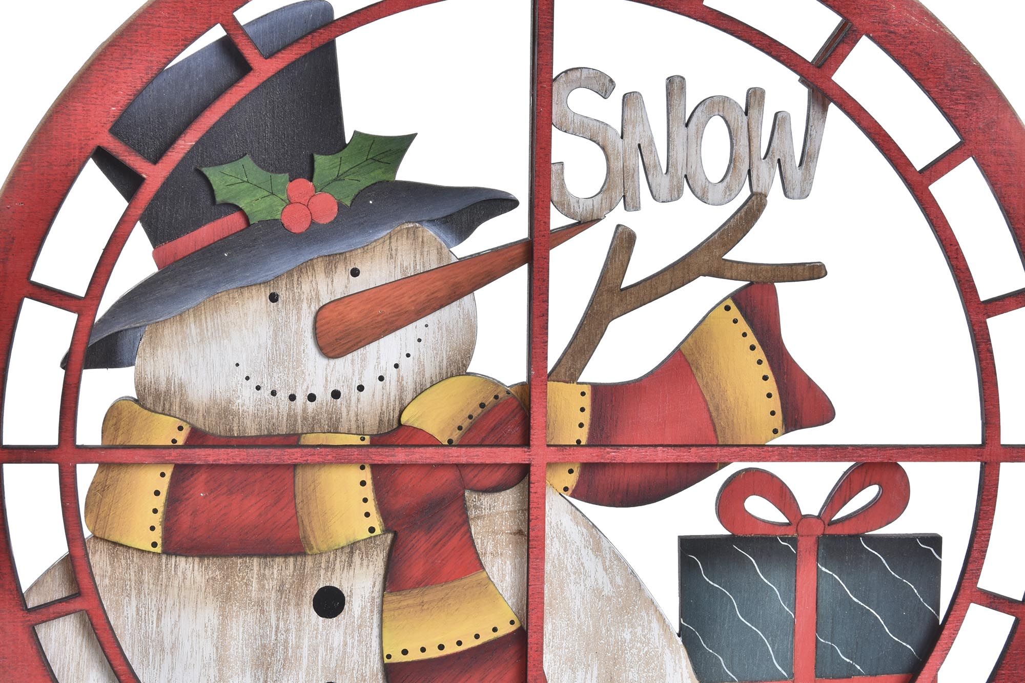 DECORACION COLGANTE MADERA 33,5X1,2X33,5 2 SURT. - Imagen 3