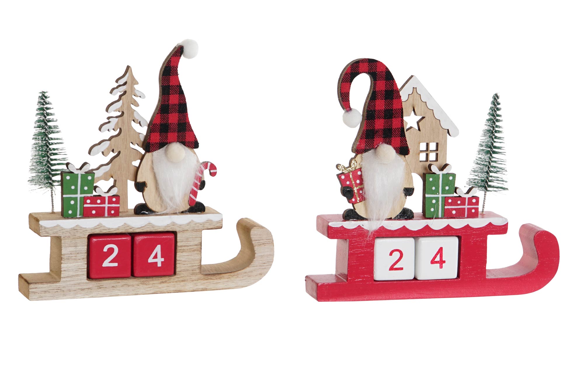 CALENDARIO MADERA 15X2X17,5 TRINEO 2 SURT.