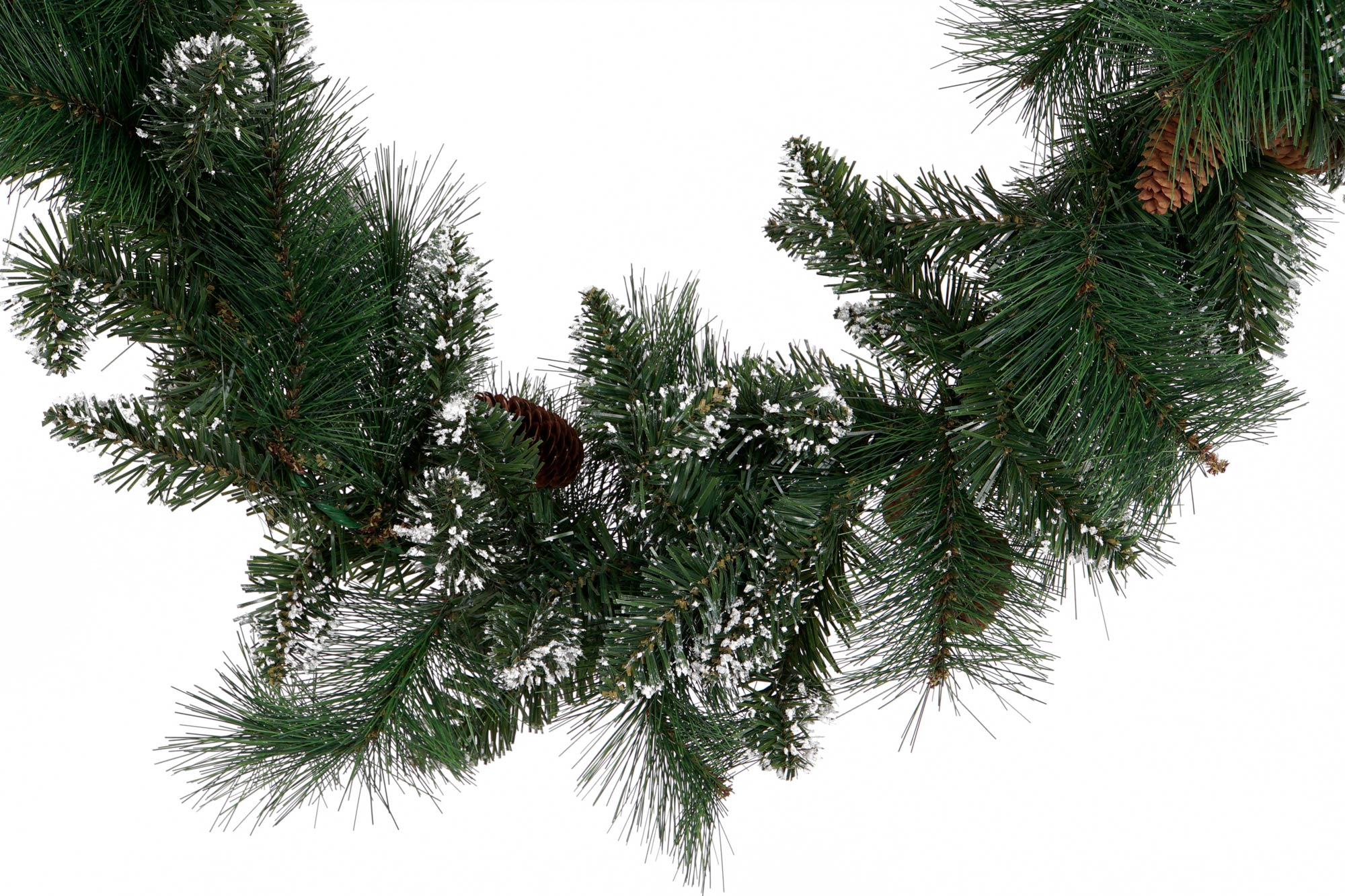 DECORACION COLGANTE PVC 270X25X25 RAMA VERDE