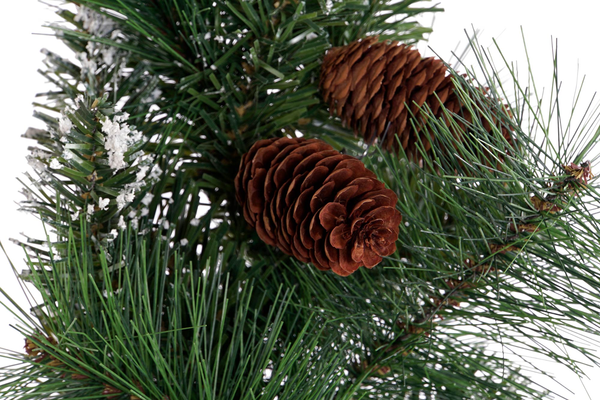 DECORACION COLGANTE PVC 270X25X25 RAMA VERDE