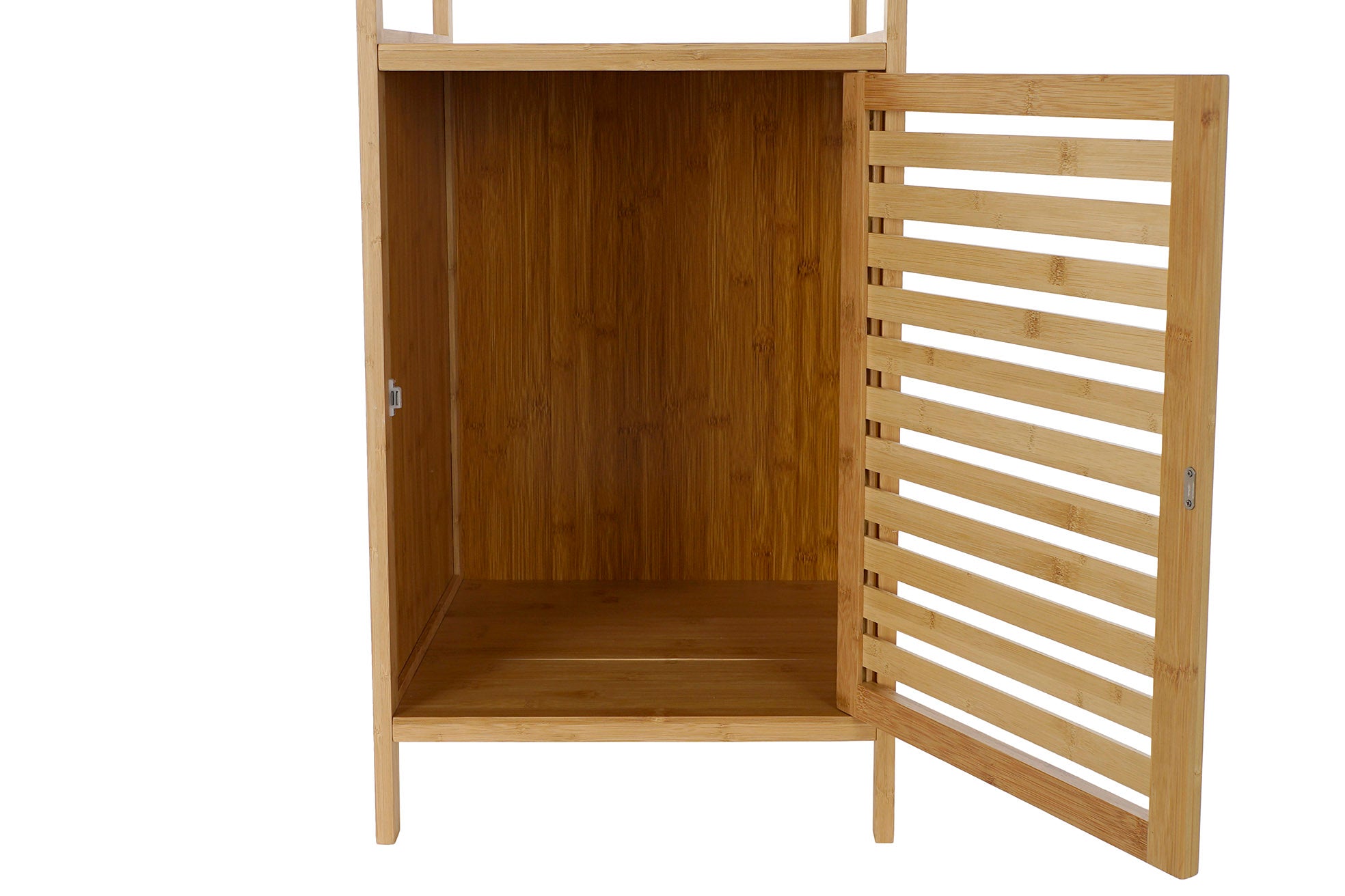 ESTANTERIA BAMBU 40X40X90 3EST, PUERTA NATURAL