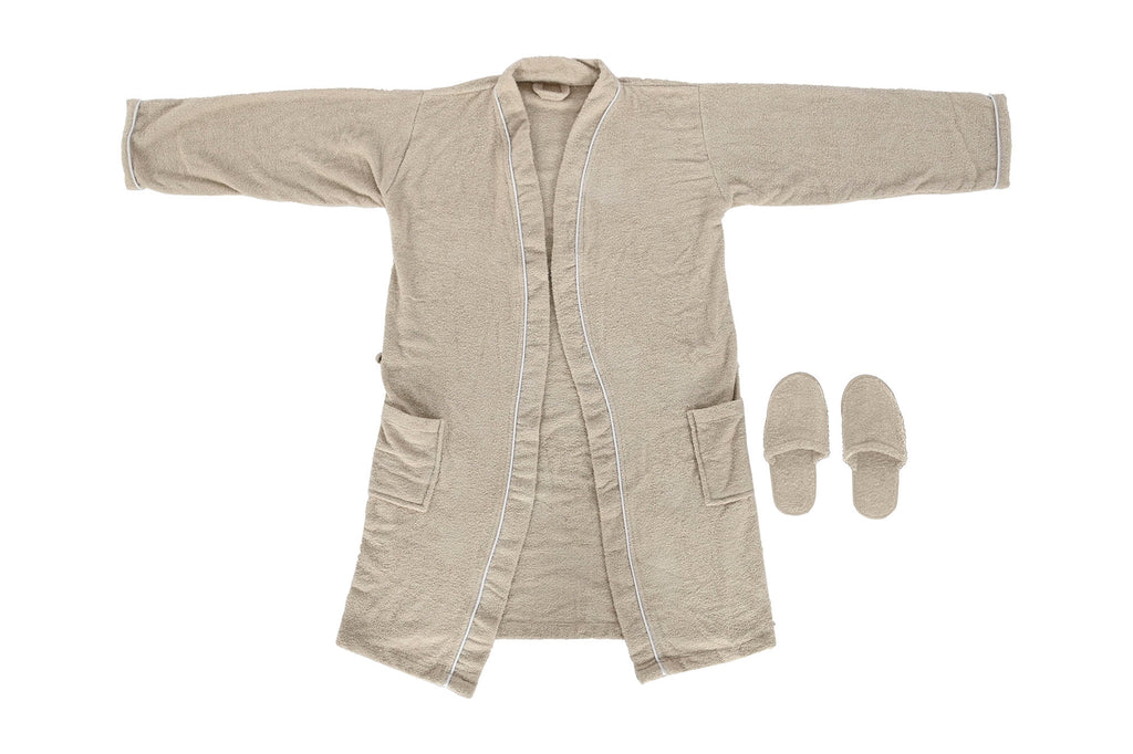 ALBORNOZ SET 2 ALGODON 63X1X120 400GSM HOMBRE