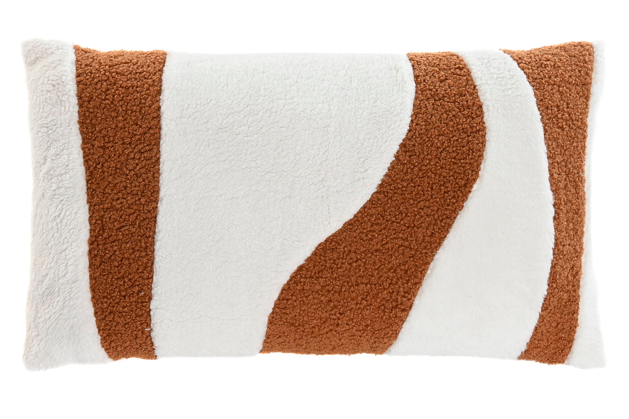 PACK DE 2 COJIN POLIESTER 50X8X30 380 GRS PATCHWORK BLANCO