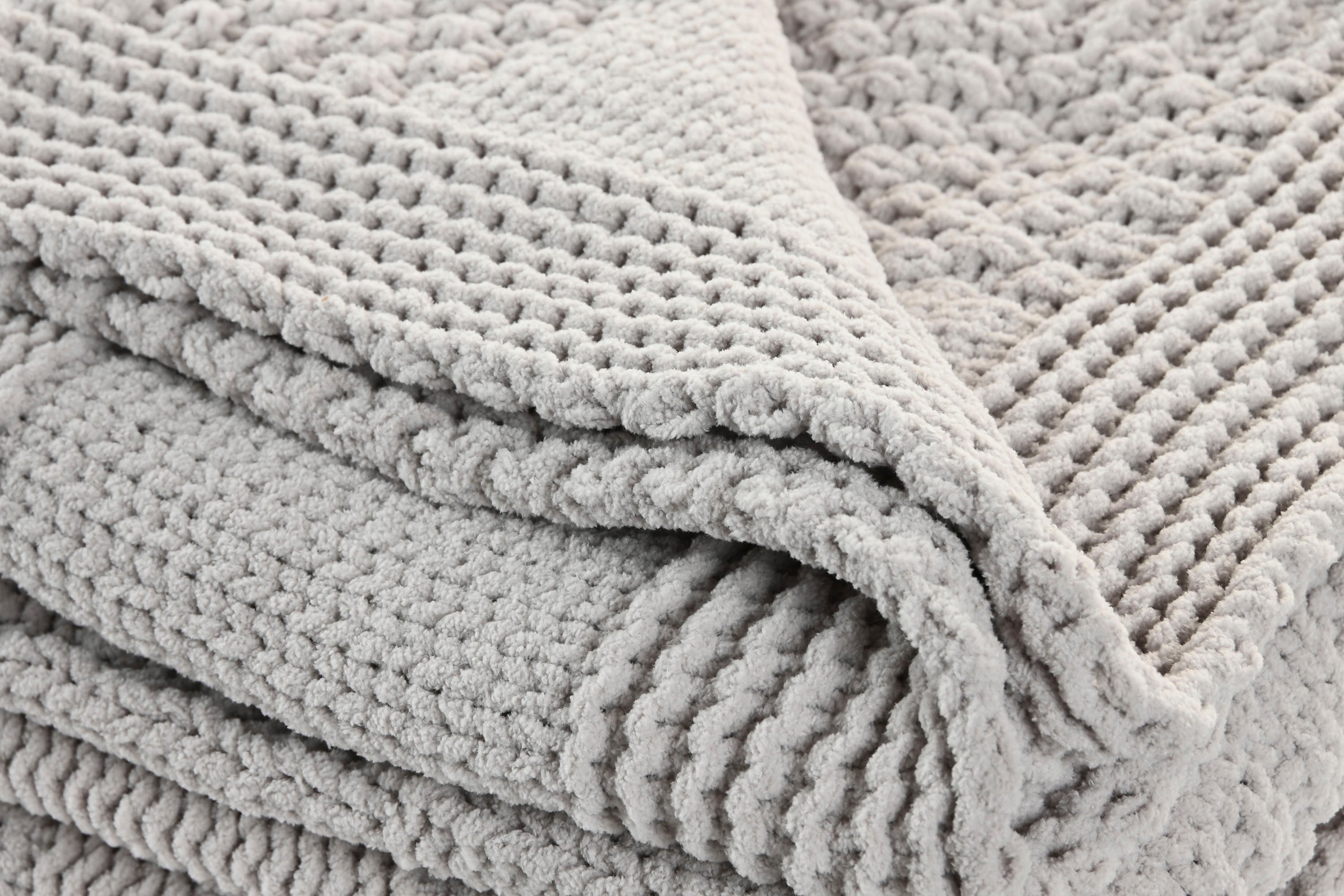 PACK DE 2 MANTA SOFA POLIESTER 130X170 450 GSM DE PUNTO