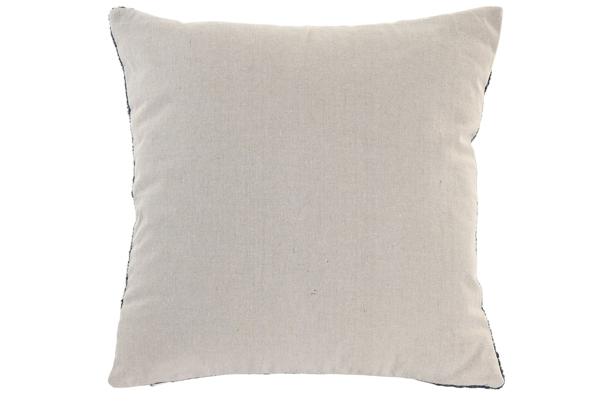 PACK DE 2 COJIN ALGODON POLIESTER 45X45 GRIS